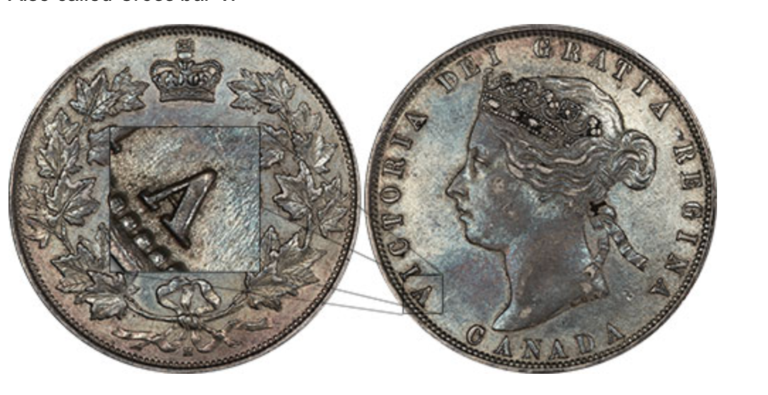 The 1872-H Inverted A/V Fifty Cents