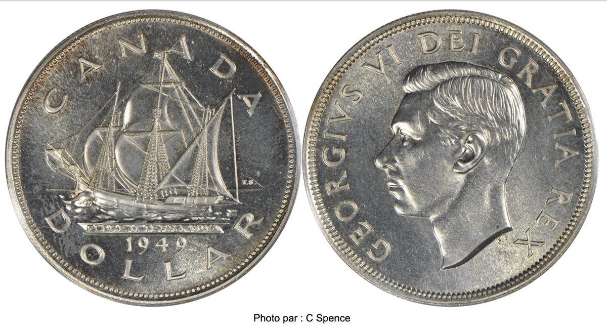 The 1949 Canadian Silver Dollar: Celebrating Newfoundland’s Entry into Confederation