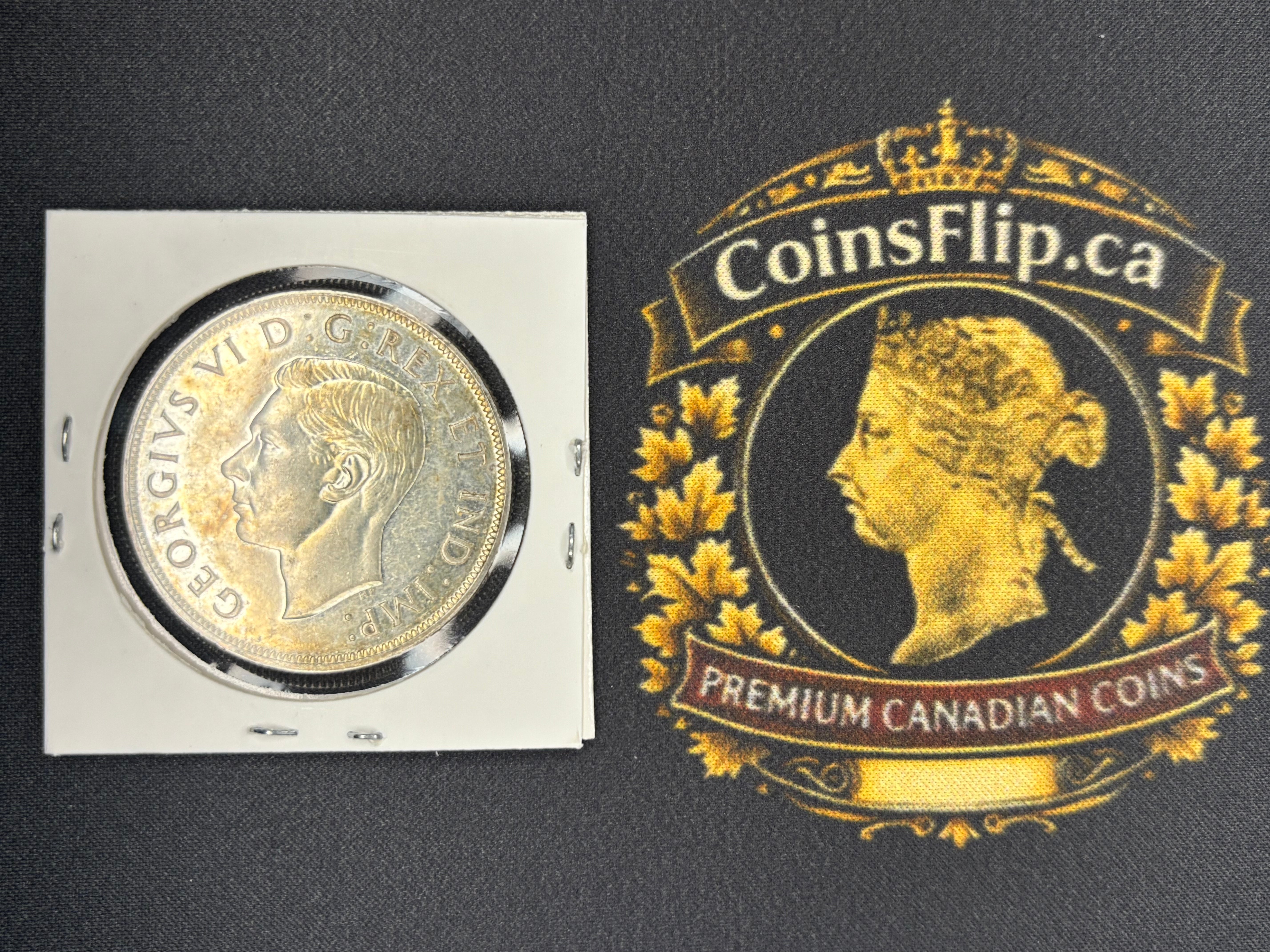 Canada Silver Coin - Dollar - 1946