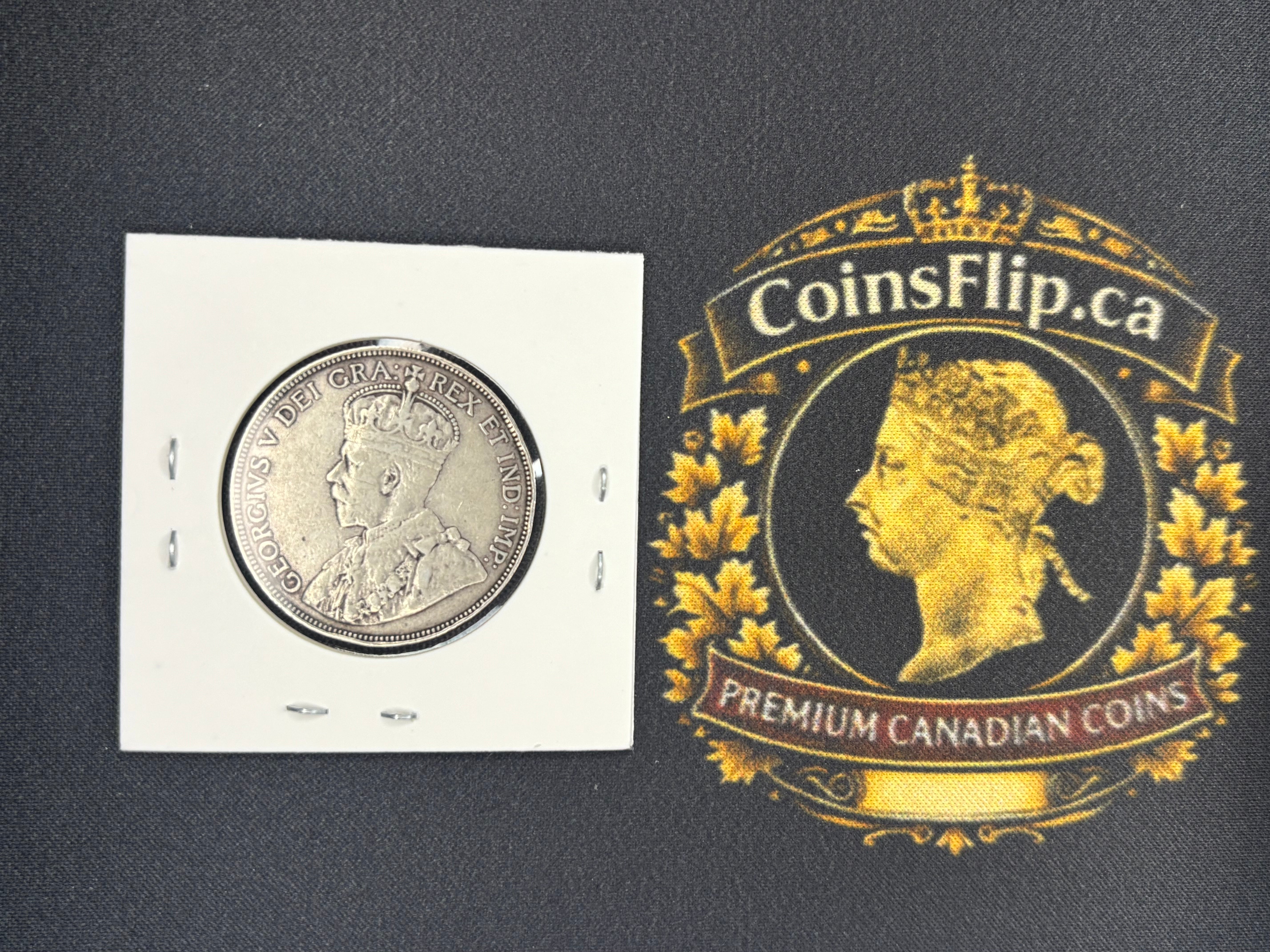 Canada Silver Coin - 50 cents - 1912