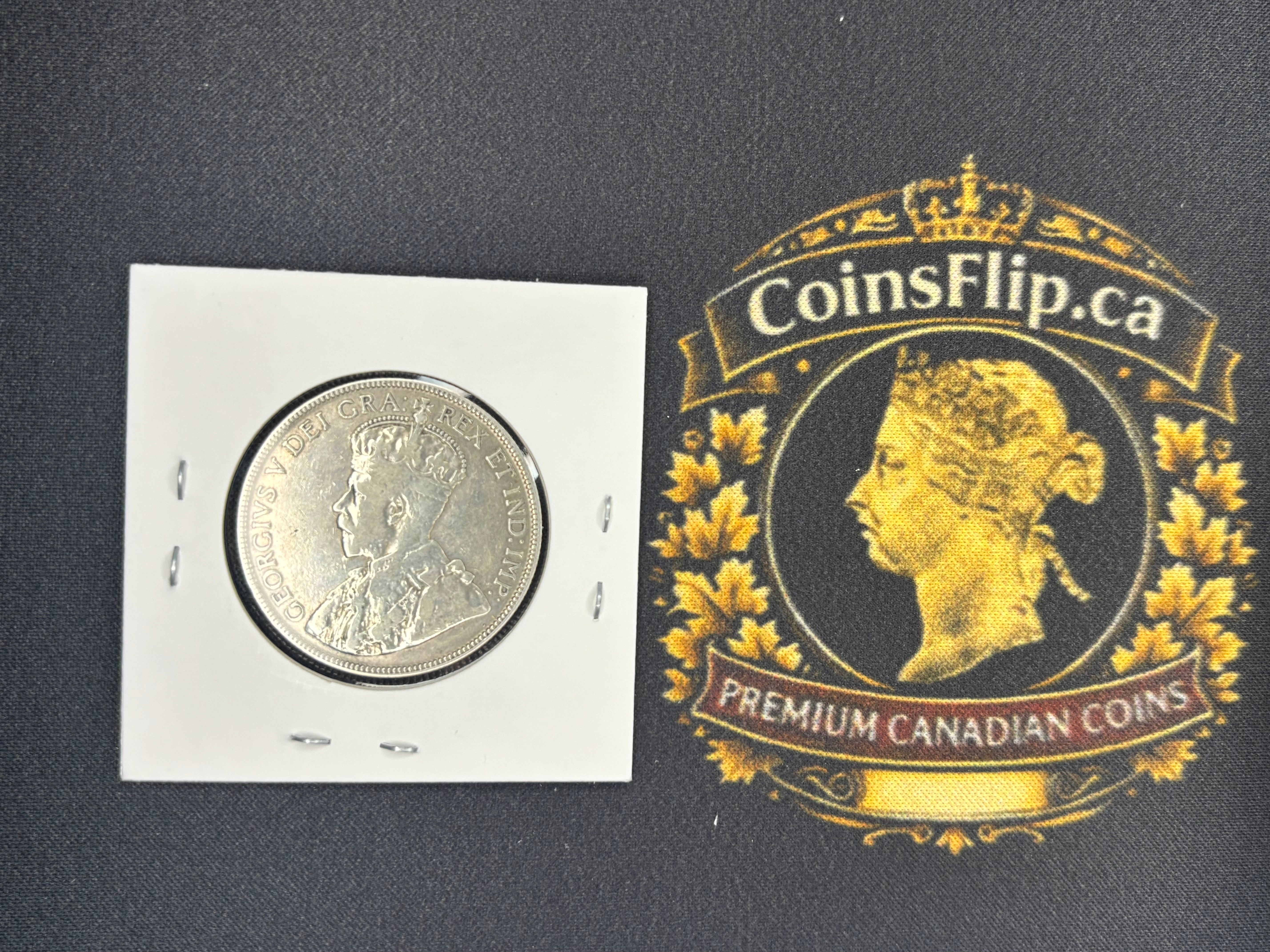 Canada Silver Coin - 50 cents - 1931