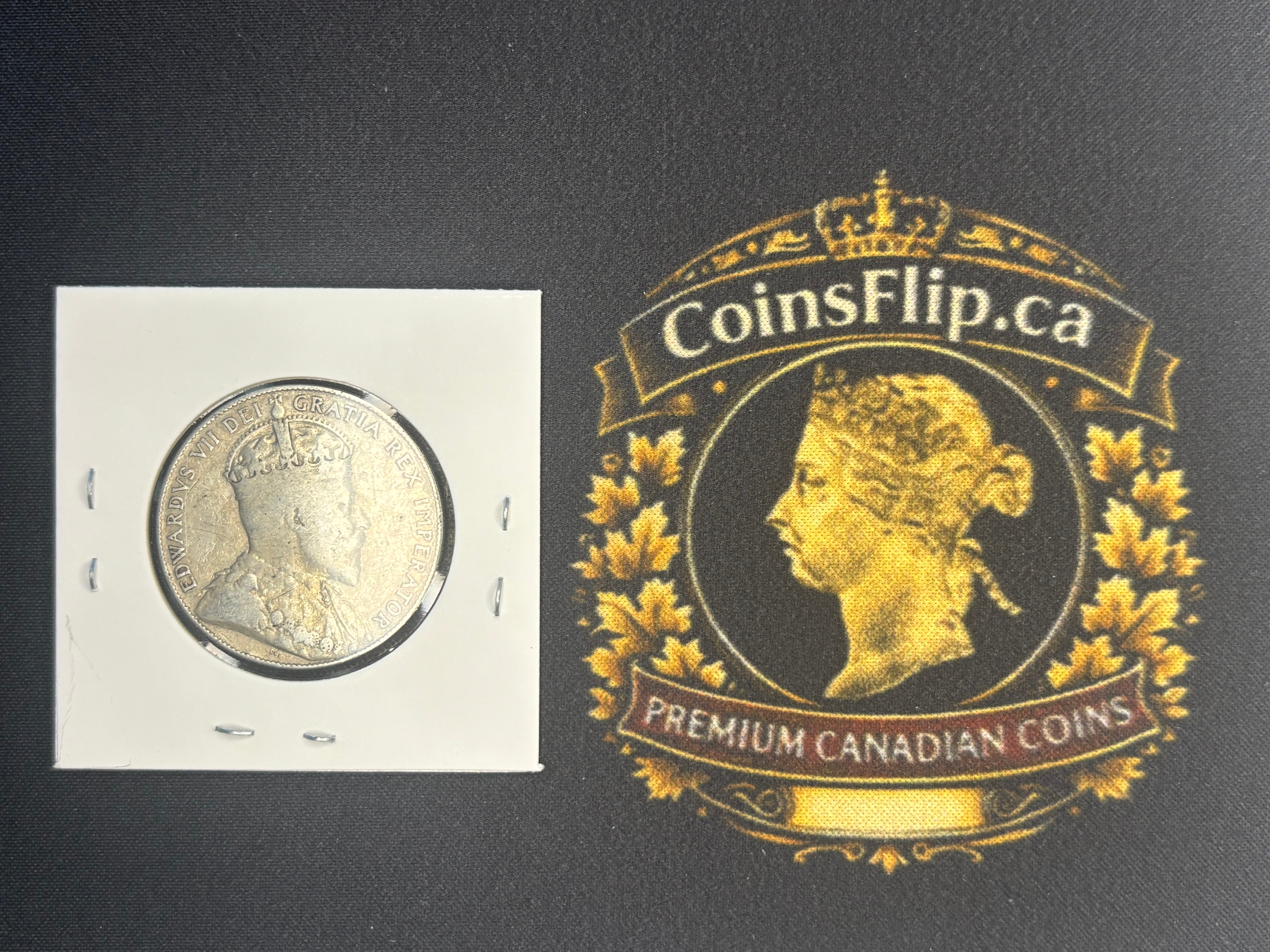 Canada Silver Coin - 50 cents - 1908