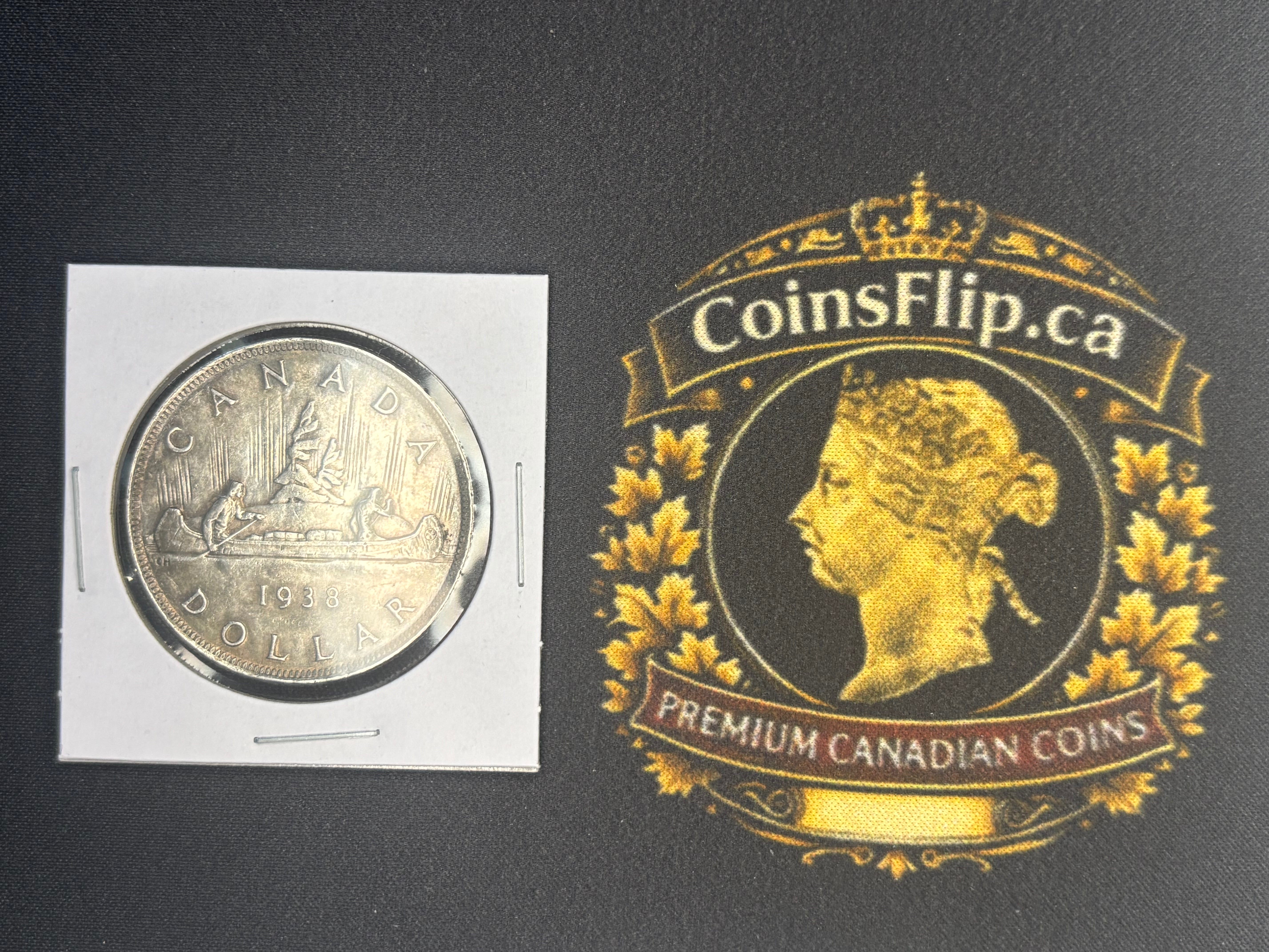Canada Silver Coin - Dollar - 1938