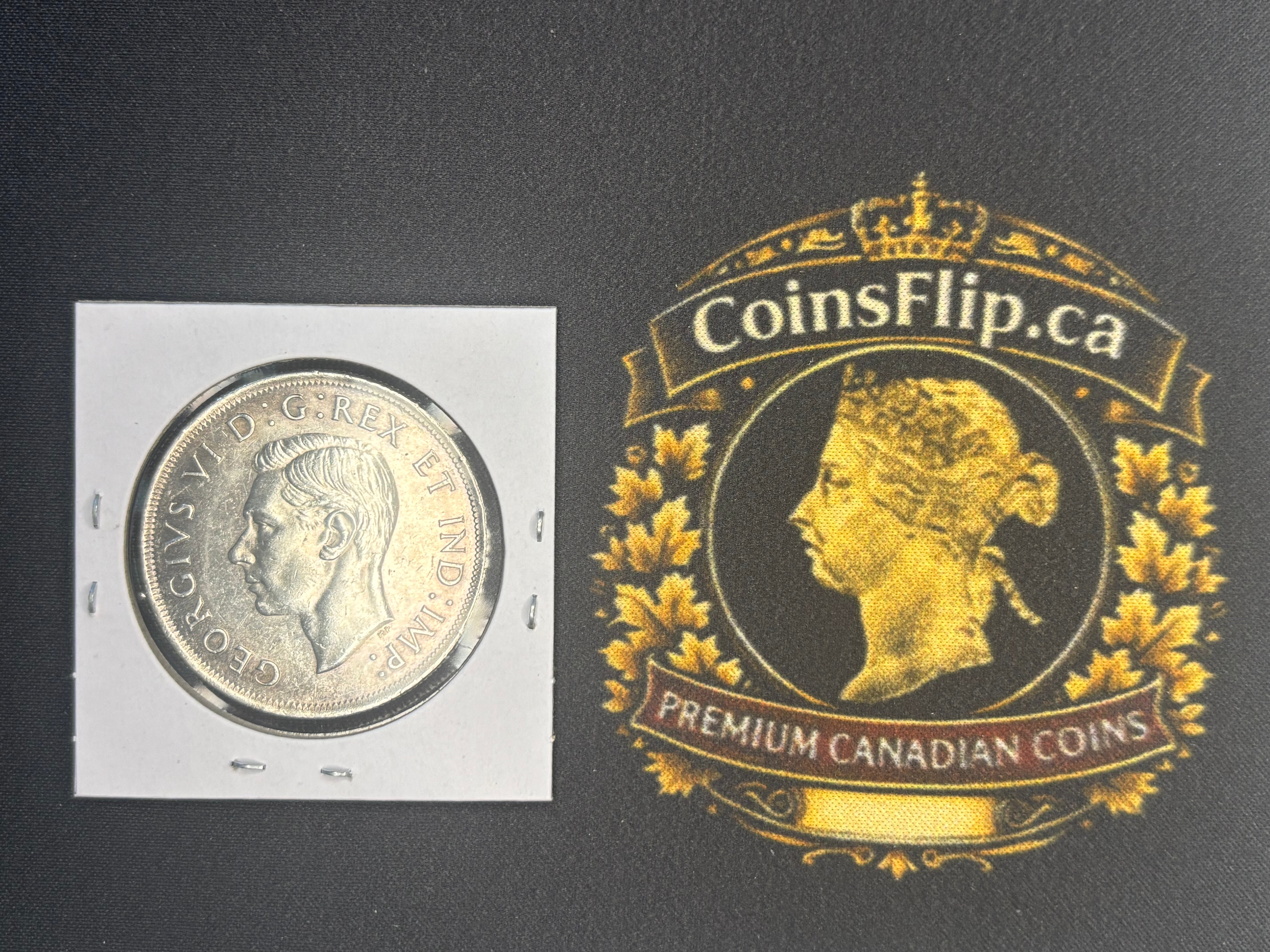 Canada Silver Coin - Dollar - 1938