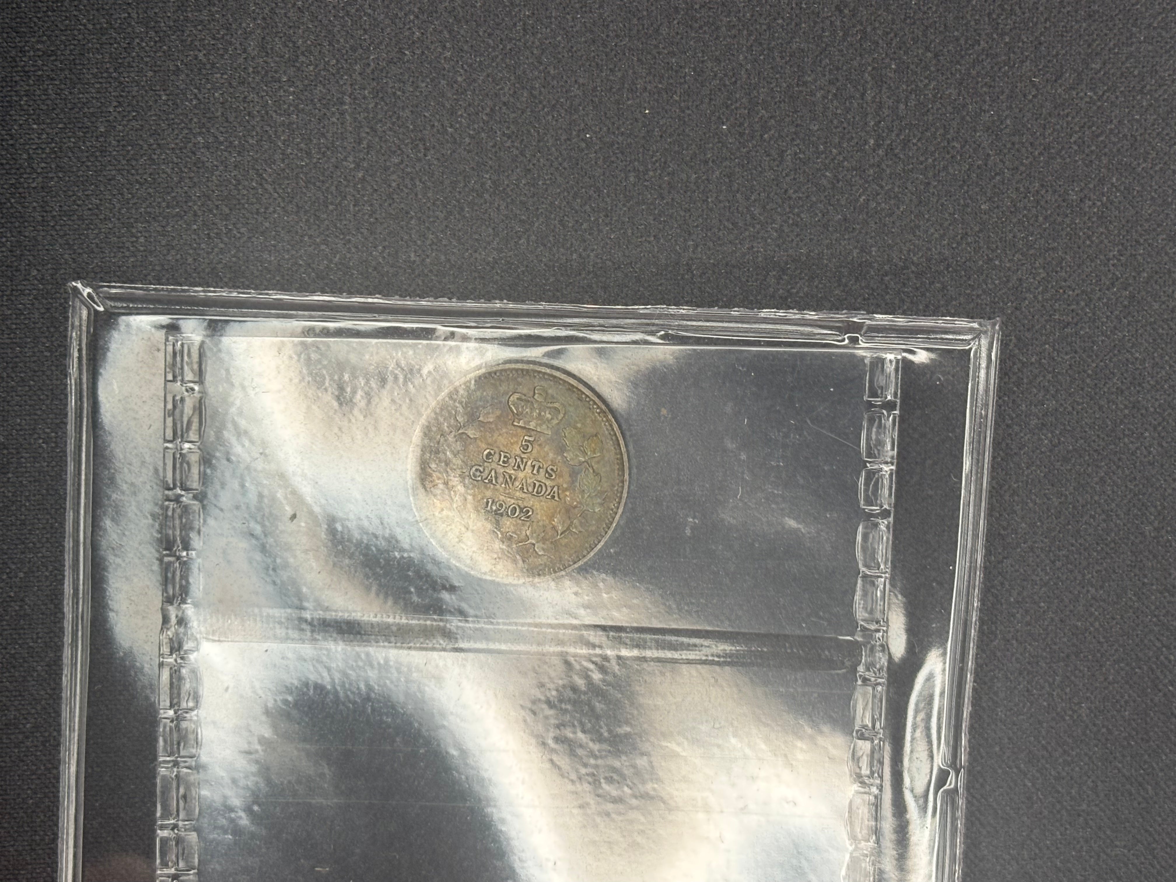 Canada Silver Coin - 5 cents - 1902H Small H - ICCS VF30