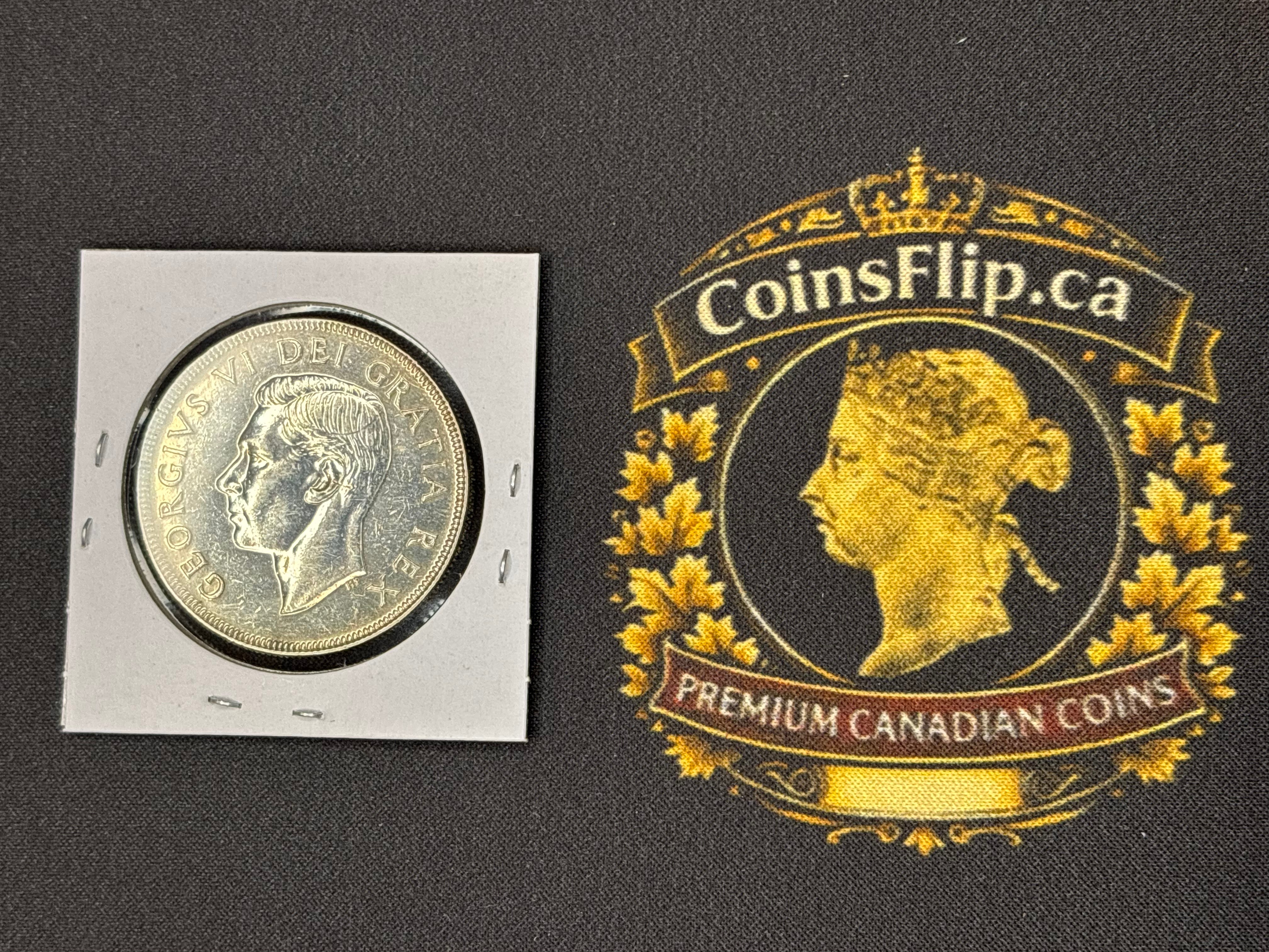 Canadian Silver Coin - Dollar - 1951