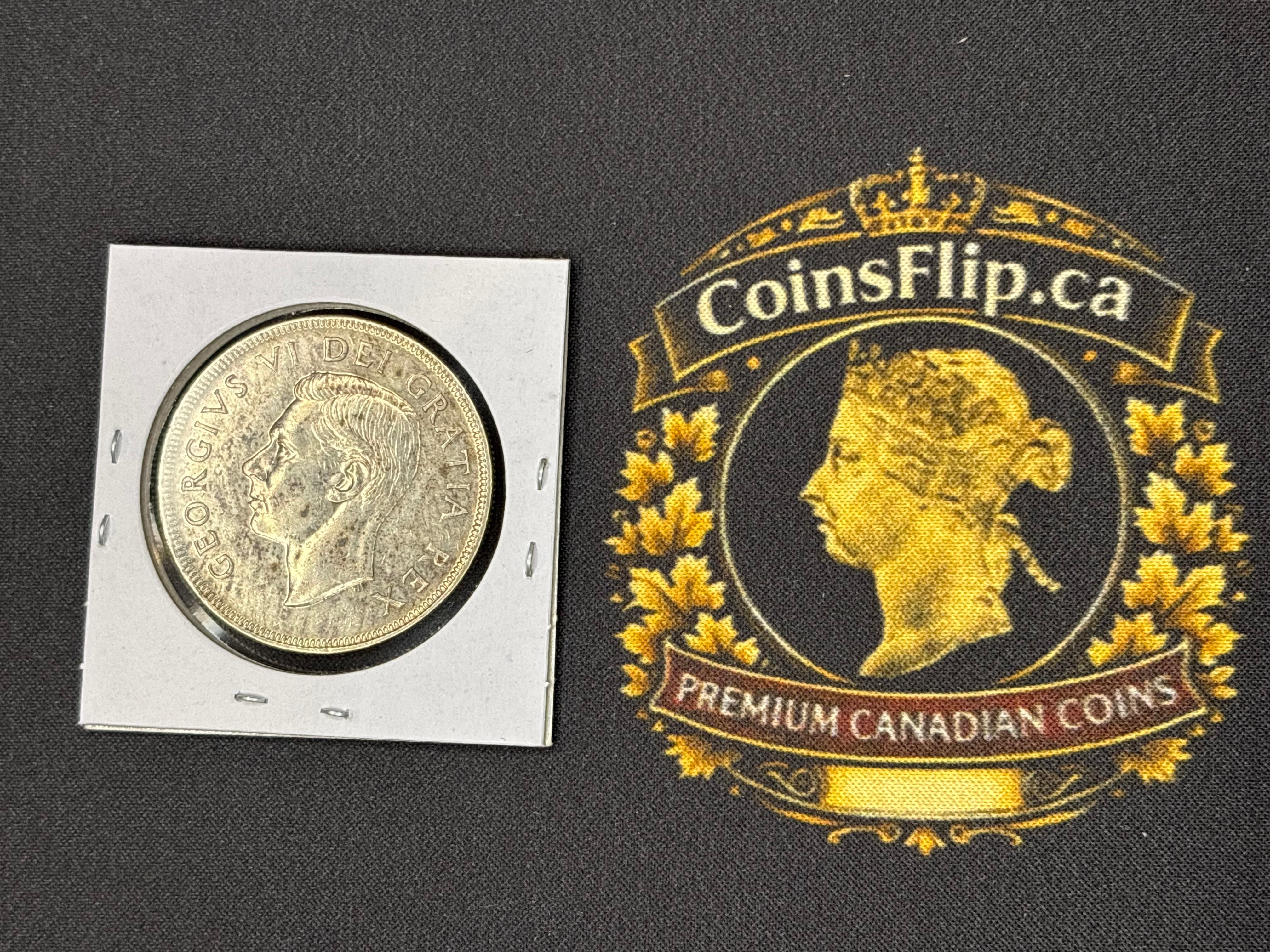 Canadian Silver Coin - Dollar - 1950