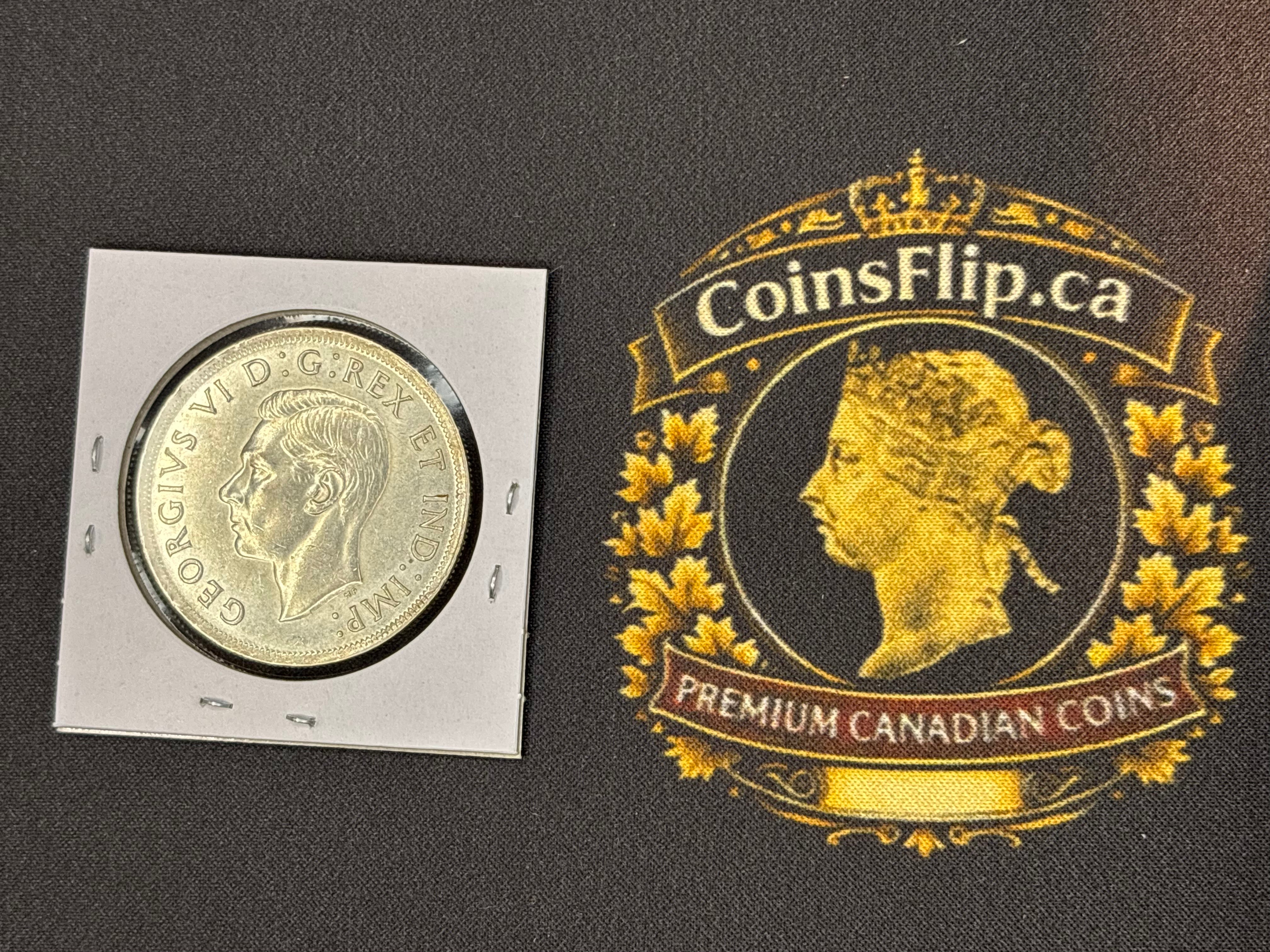 Canada Silver Coin - Dollar - 1938
