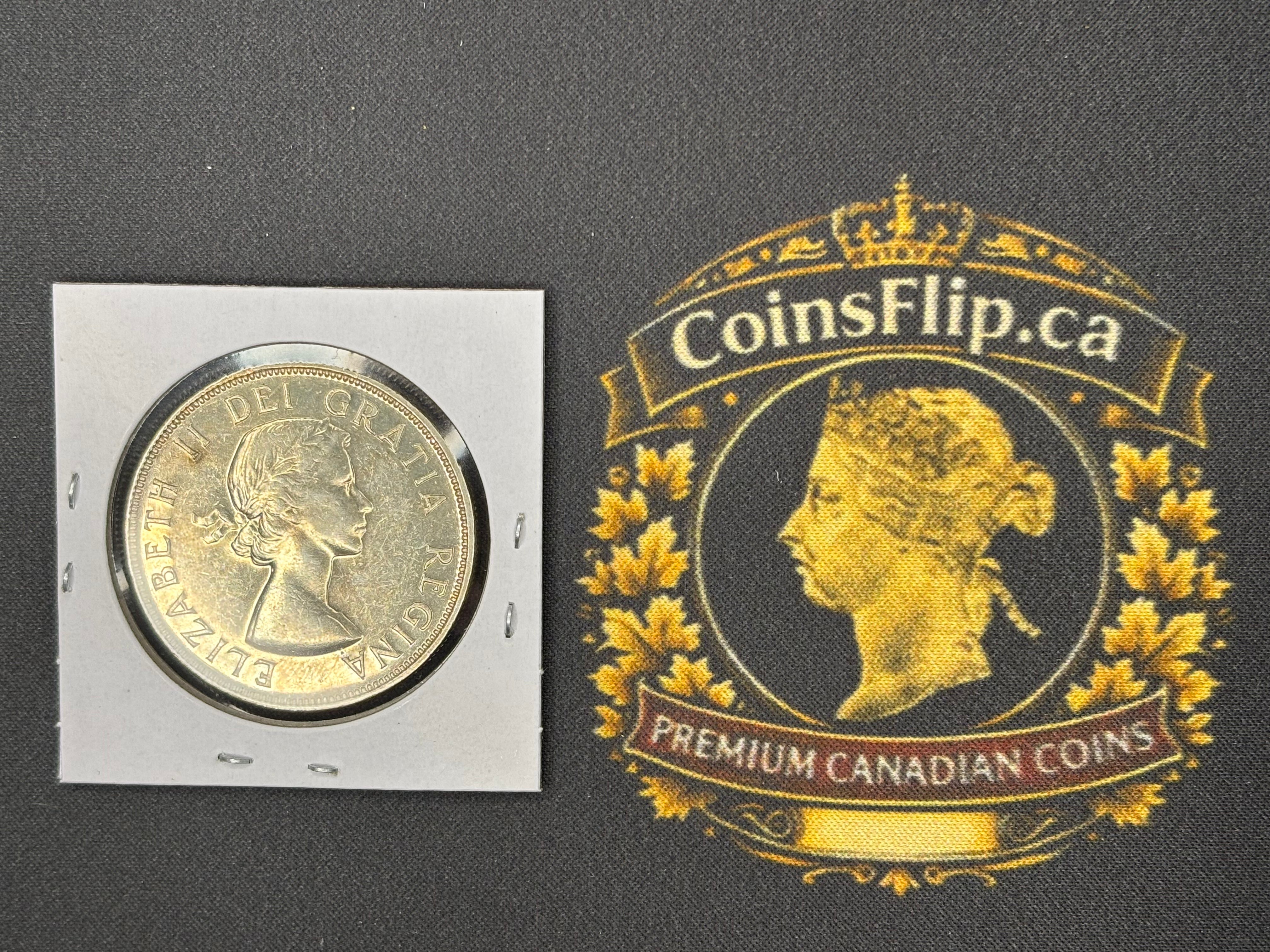 Canadian Silver Coin - Dollar - 1953 NSF