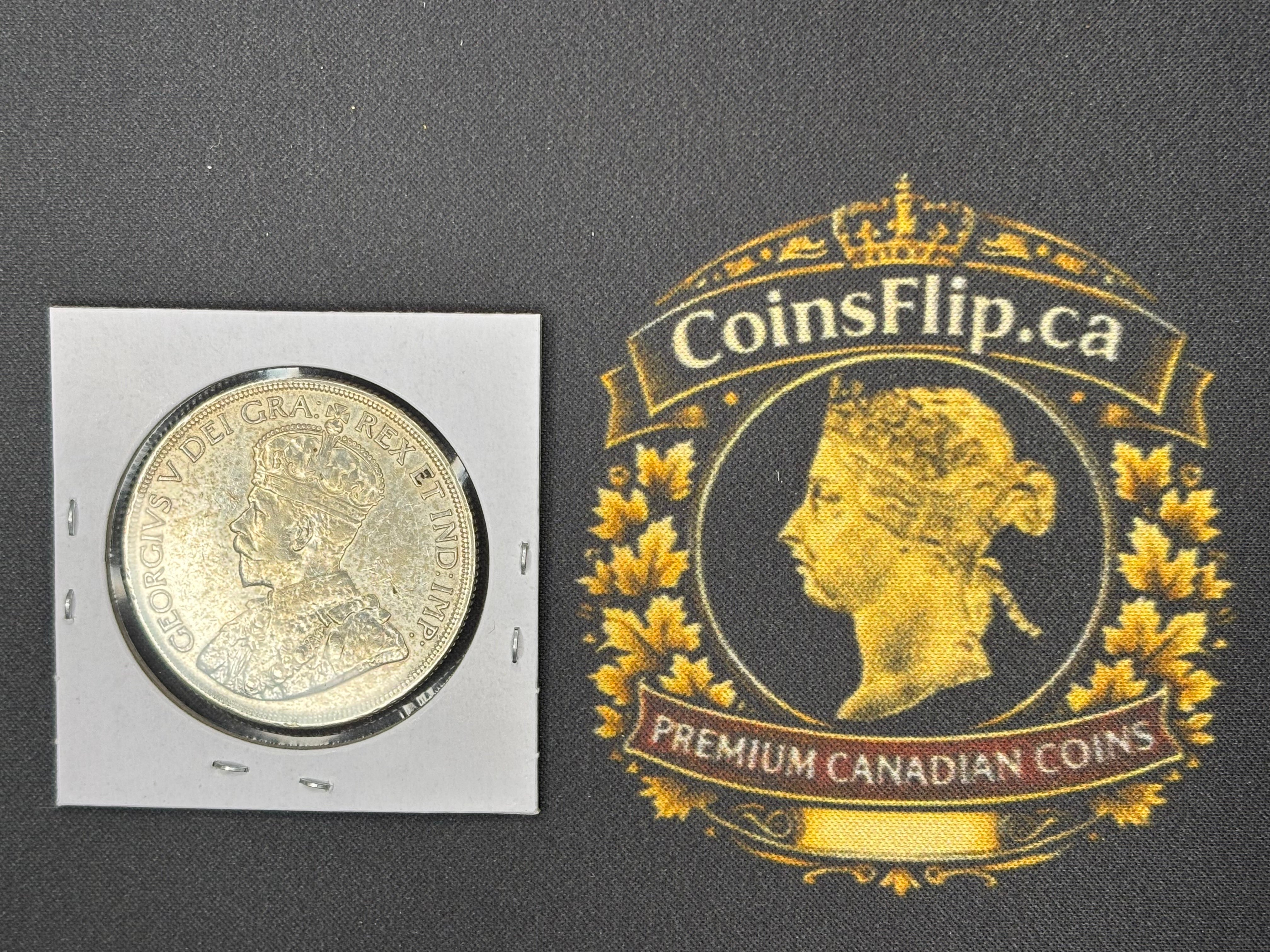 Canadian Silver Coin - Dollar - 1936