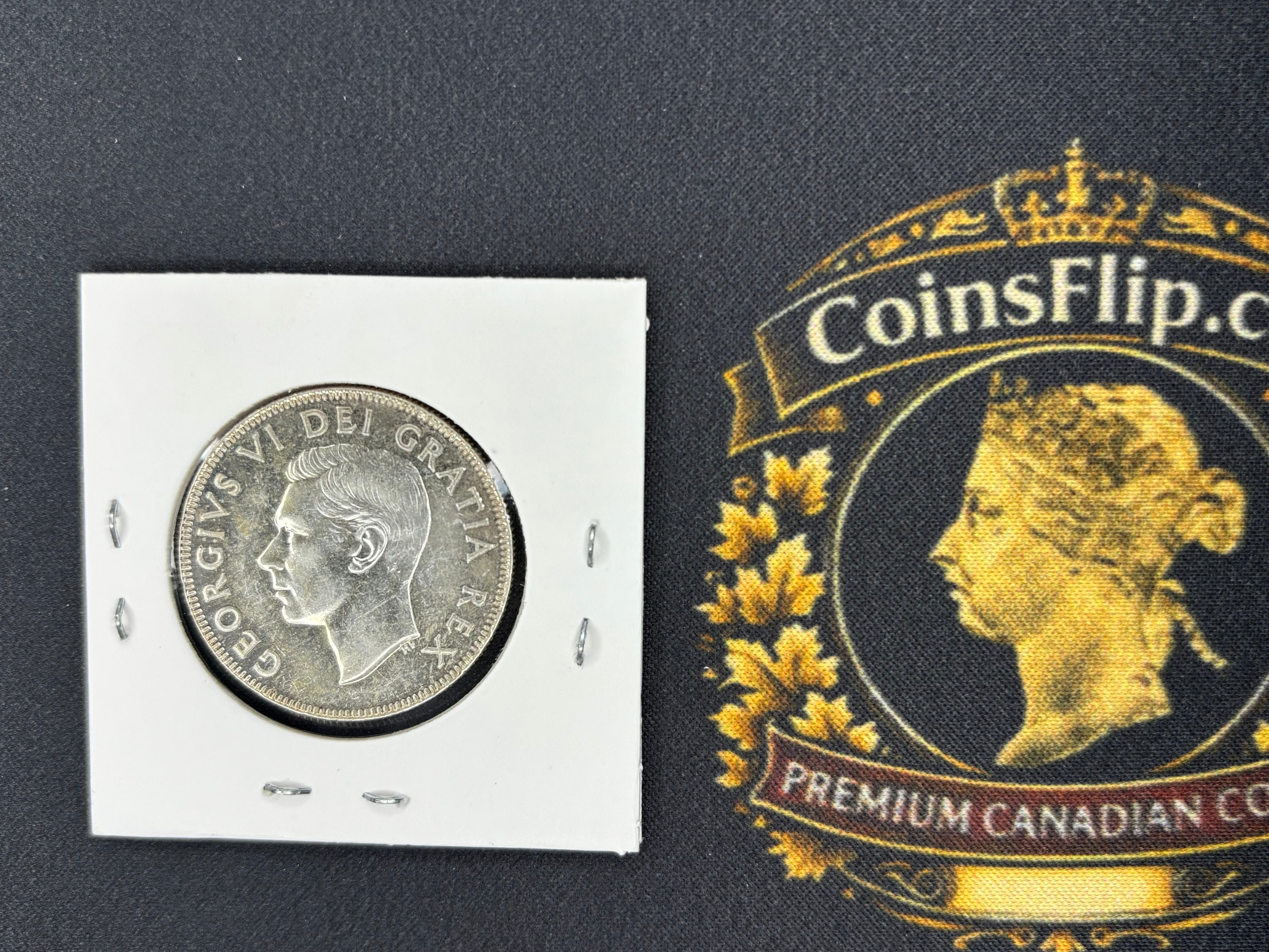 Canada Silver Coin - 50 cents - 1951