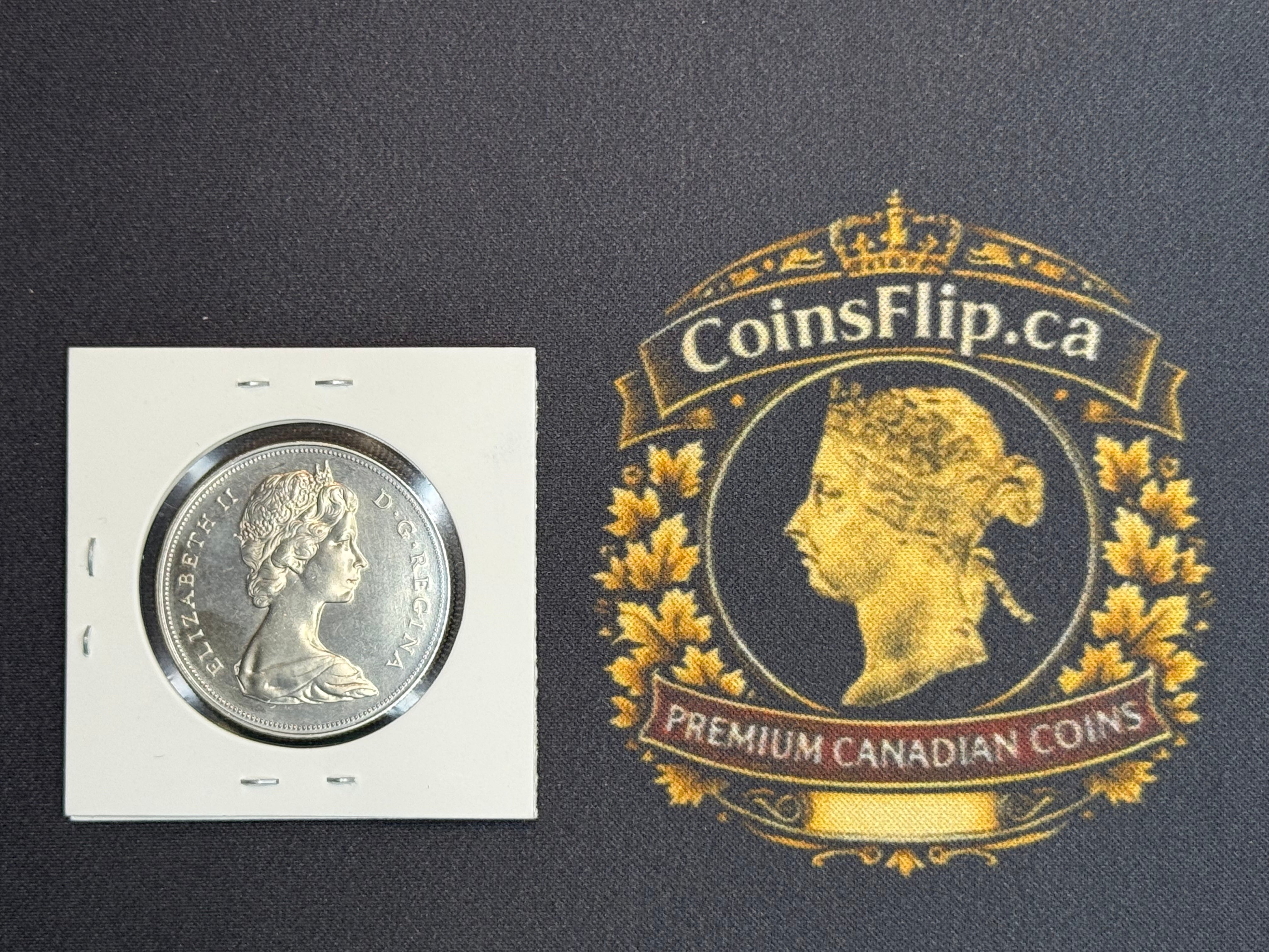 Canadian Nickel Dollar - 1969 MS64