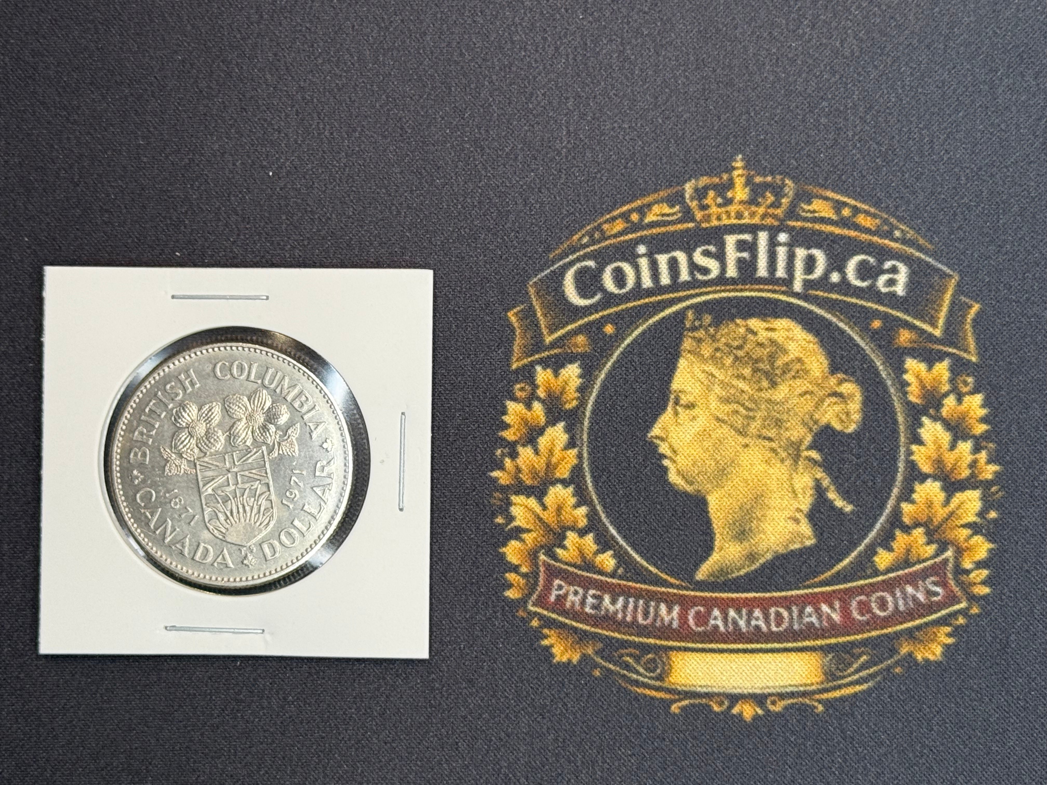Canadian Nickel Dollar - 1971 MS62