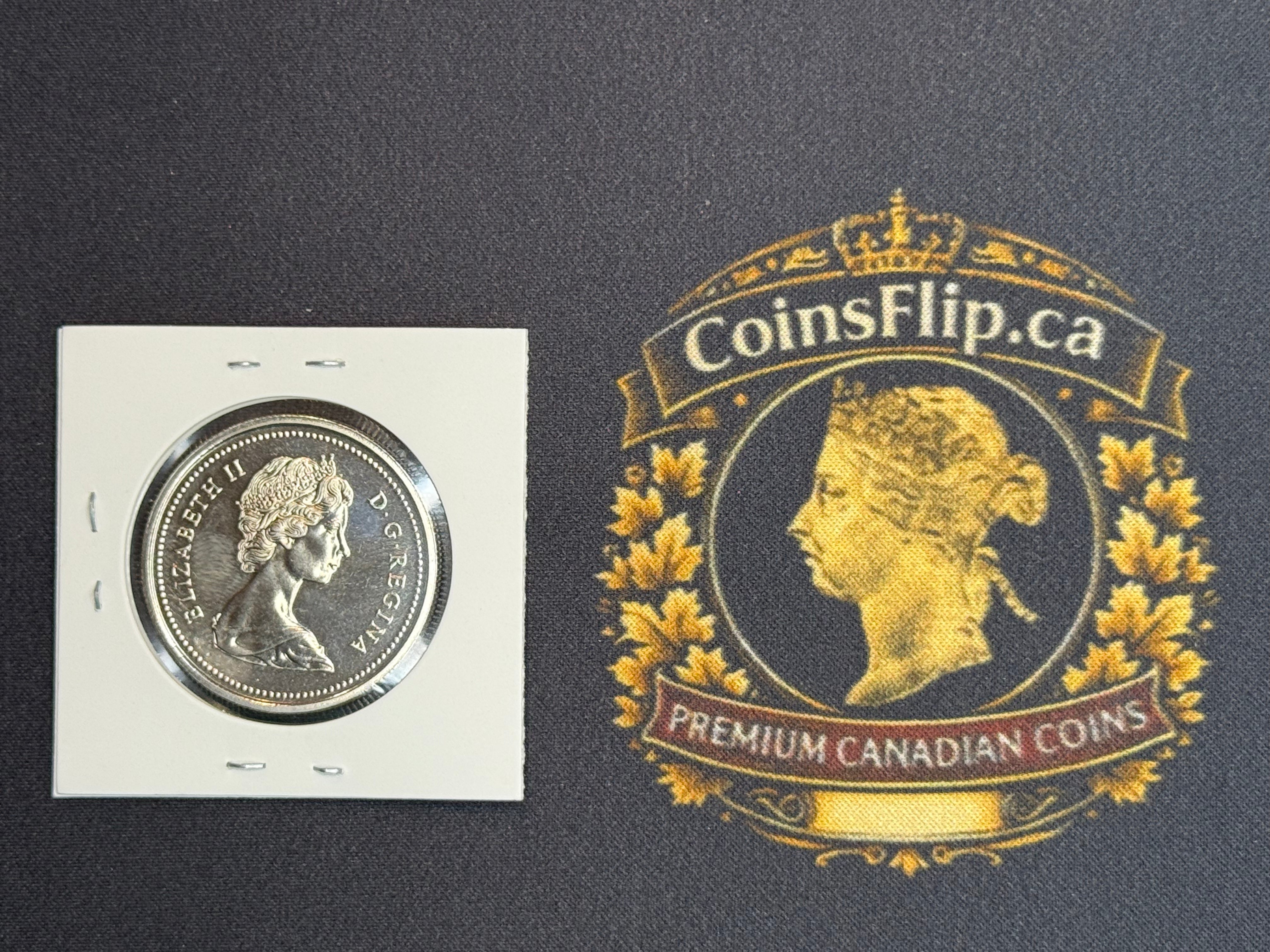 Canadian Nickel Dollar - 1974 PL65