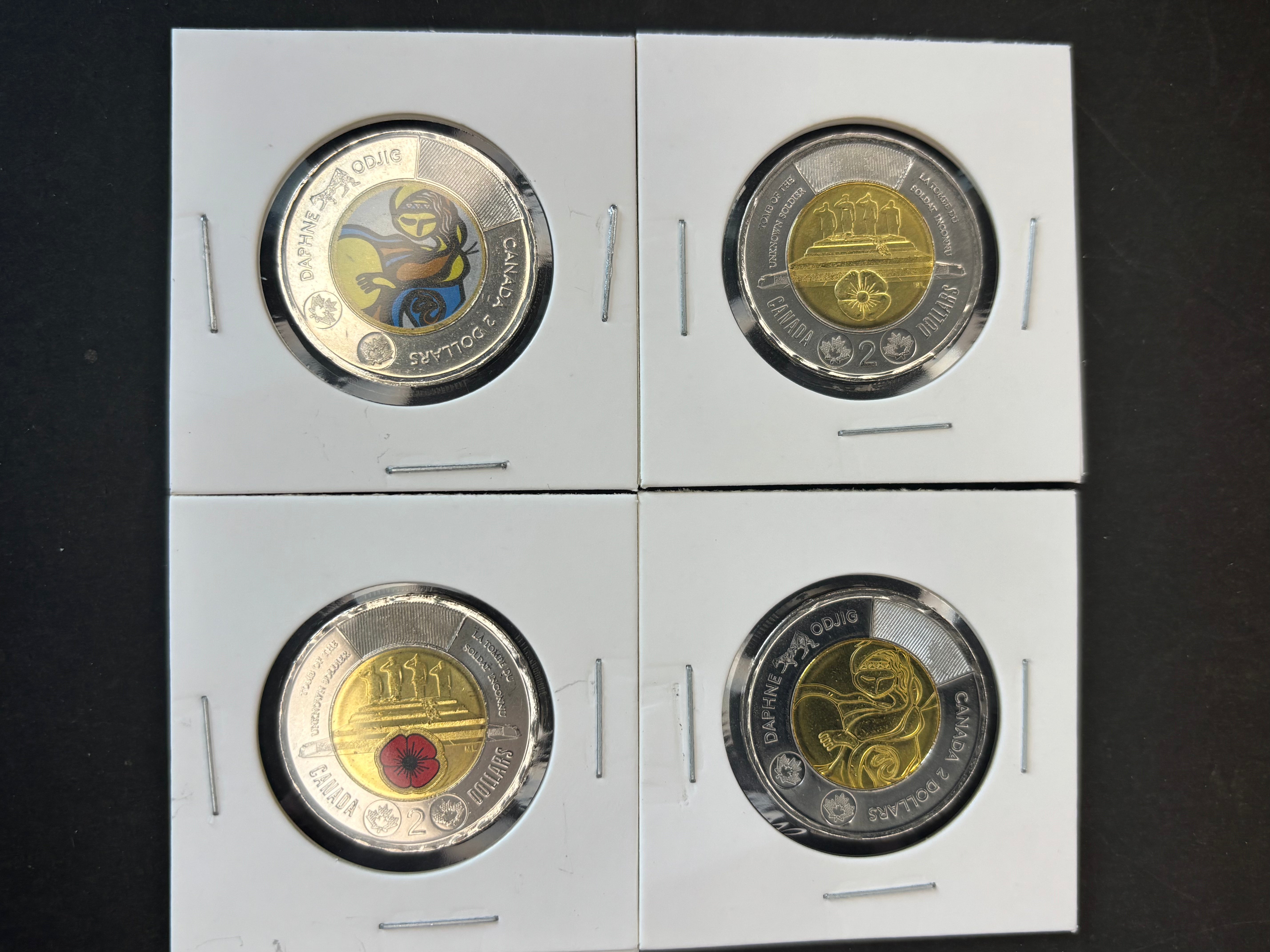 Canadian Coin - 2 Dollars - 2025 (Lot of 4)
