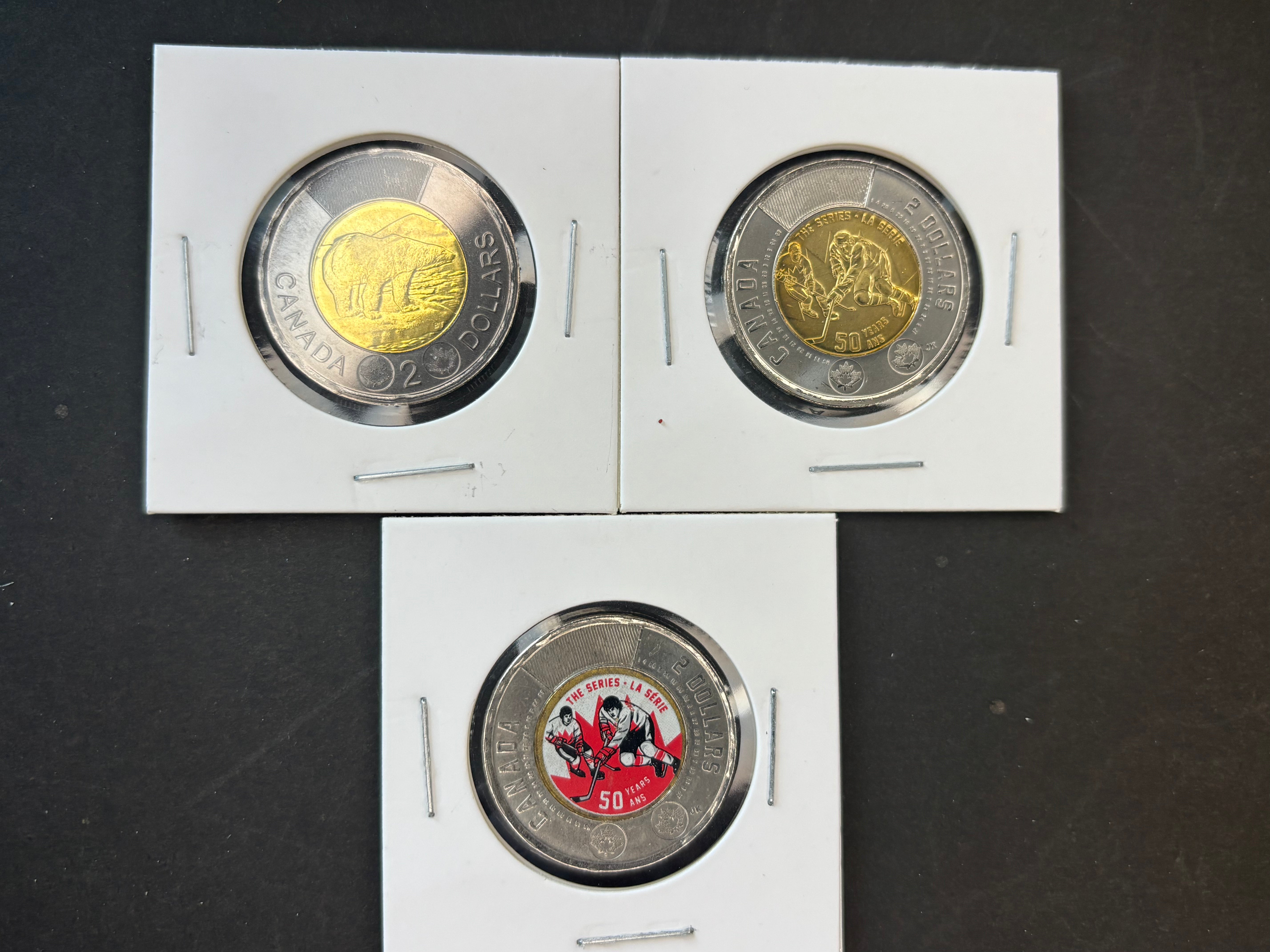 Canadian Coin - 2 Dollars - 2022 (Lot of 3)