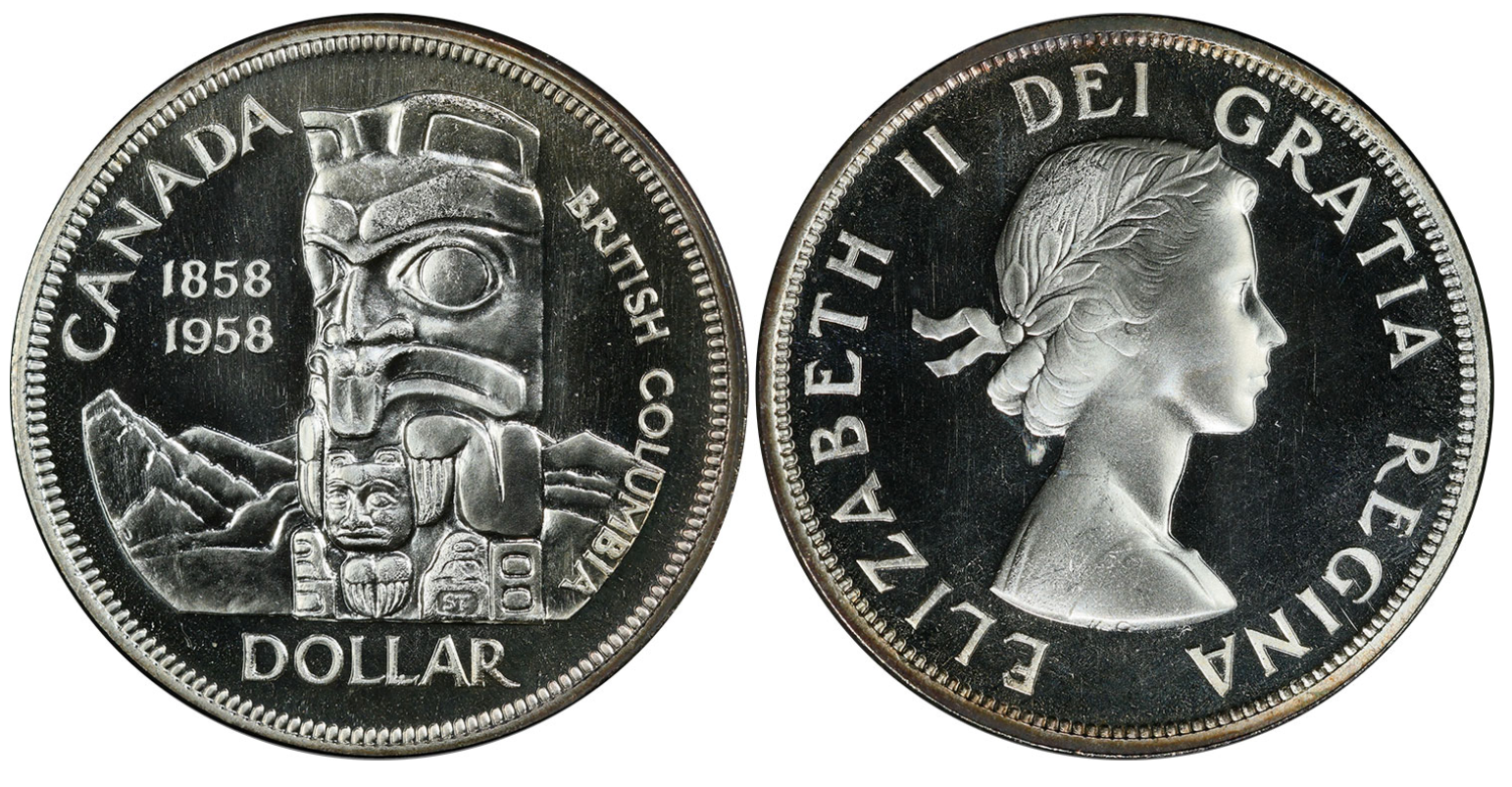 The 1958 Commemorative Dollar – Celebrating British Columbia’s Centennial