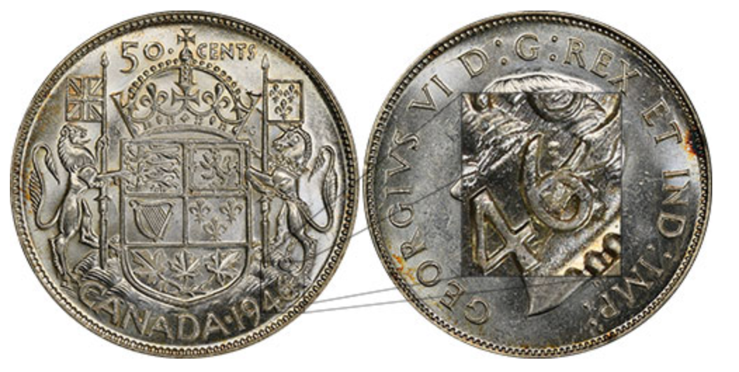 The 1946 “Hoof in 6” Canadian Fifty Cents