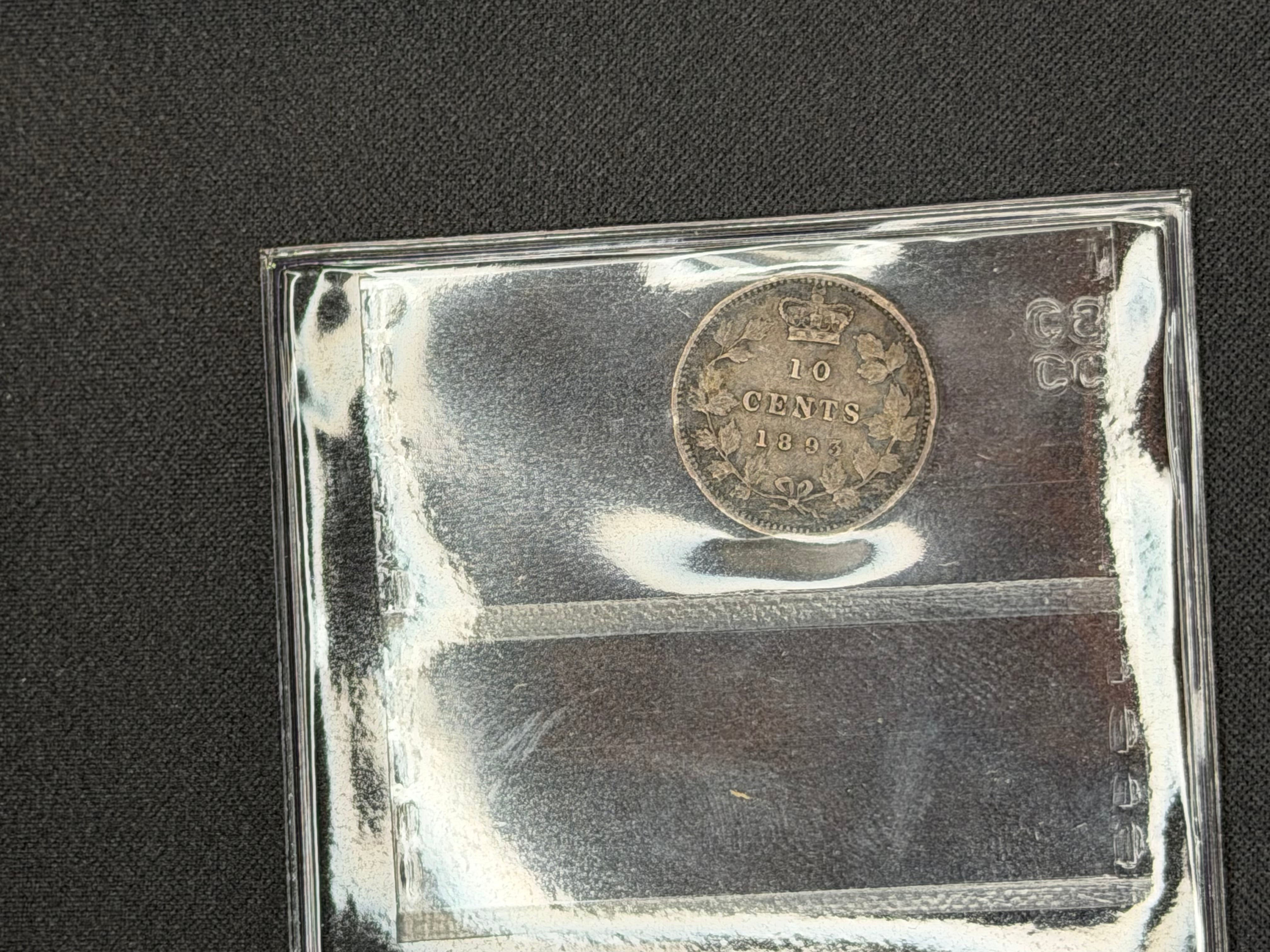 Canadian Silver Coin - 10 cents -1893 Obv6 FT 9/9 - VF20 CCCS