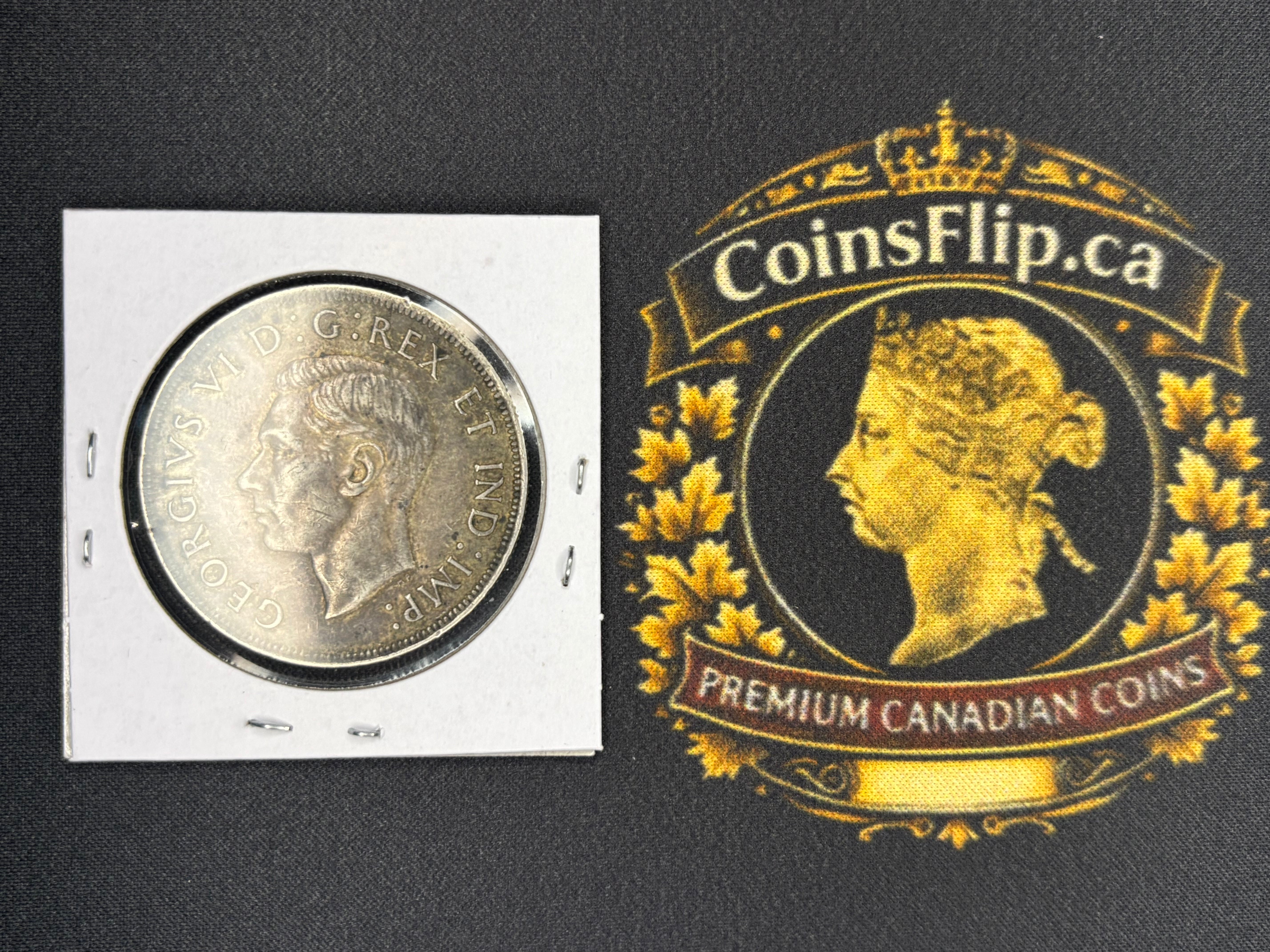 Canadian Silver Coin - Dollars - 1939
