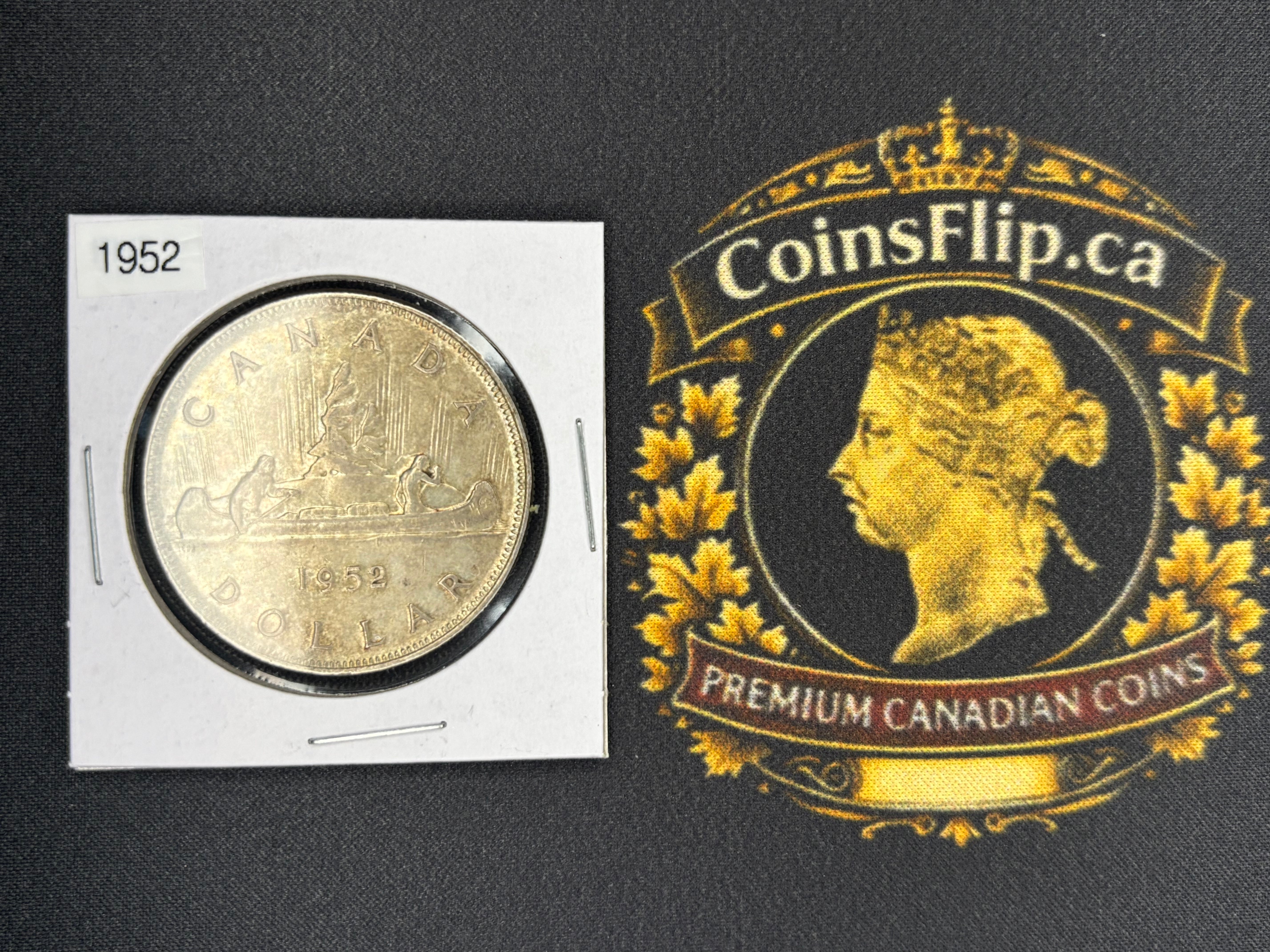 Canadian Silver Coin - Dollars - 1952