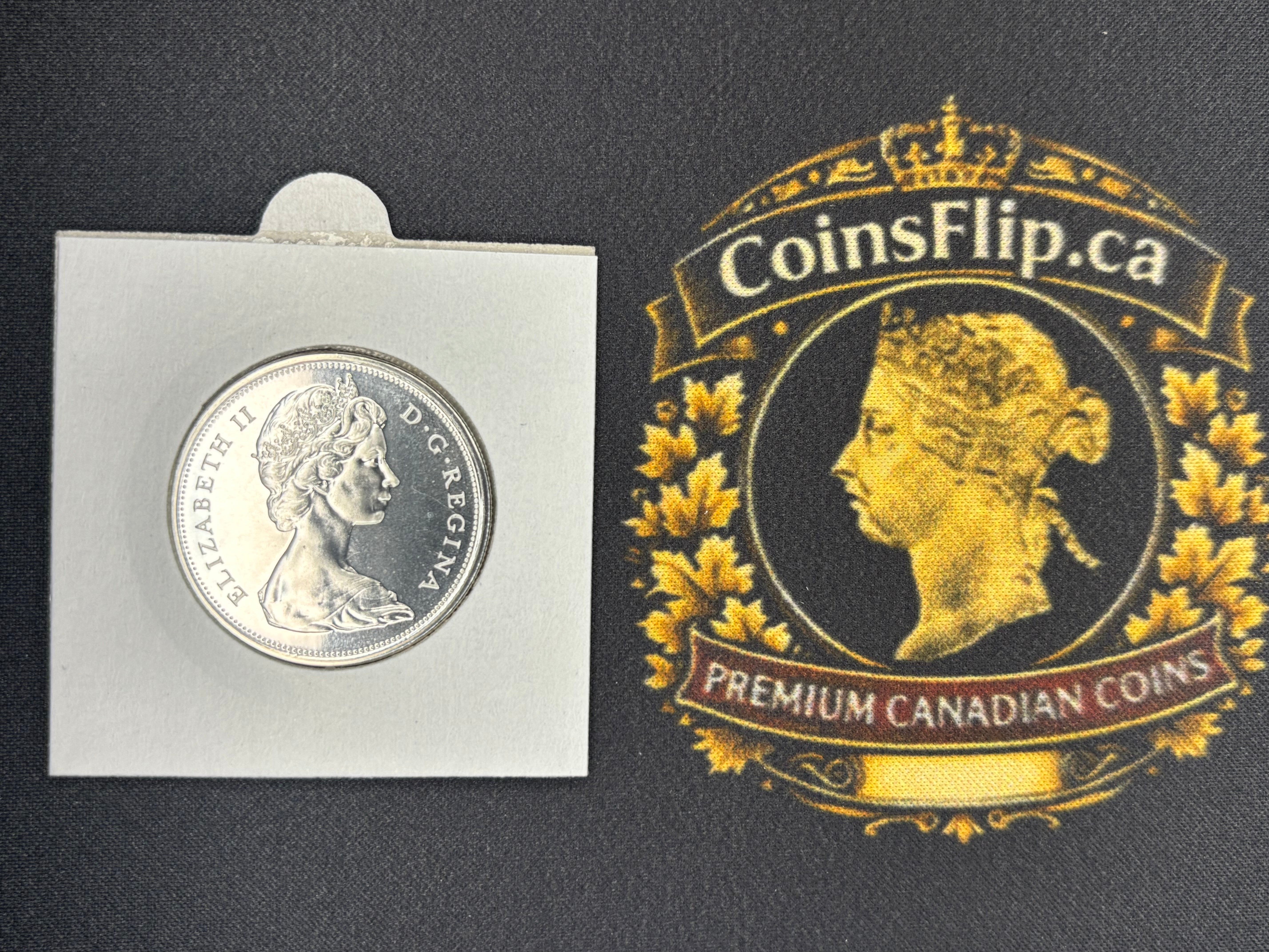 Canada Silver Coin - 50 cents - 1967 PL