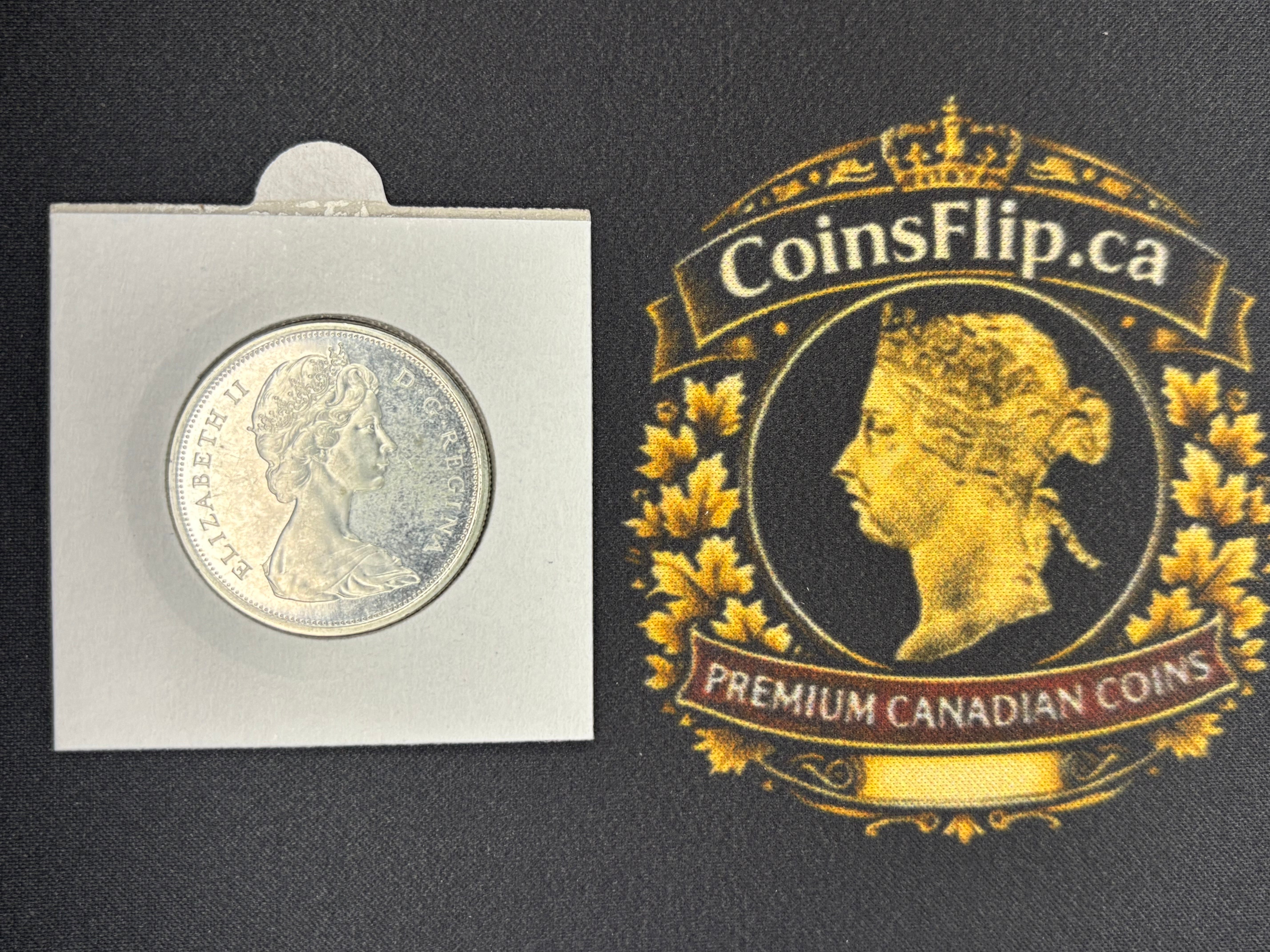 Canada Silver Coin - 50 cents - 1967 UNC