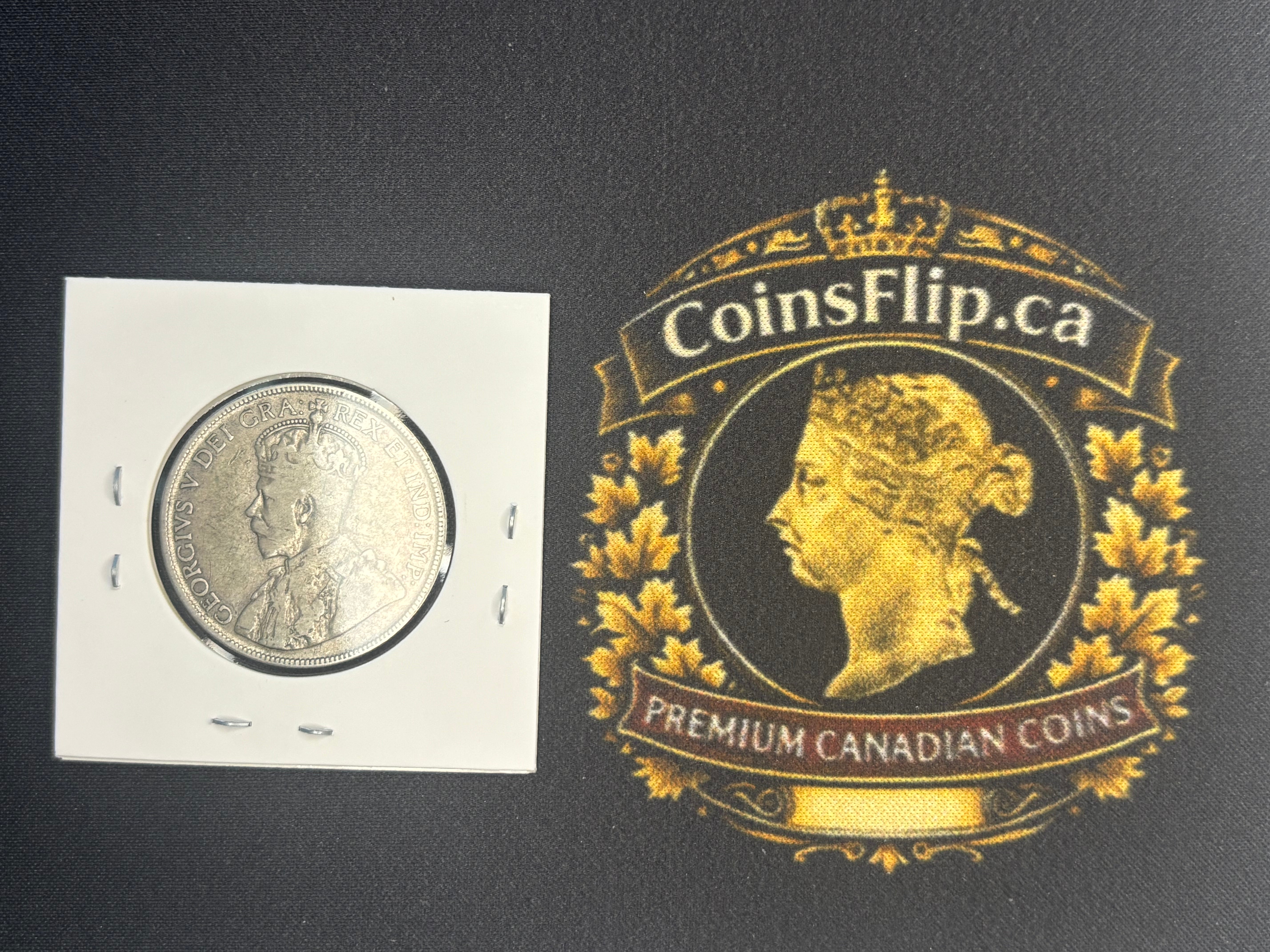 Canada Silver Coin - 50 cents - 1932