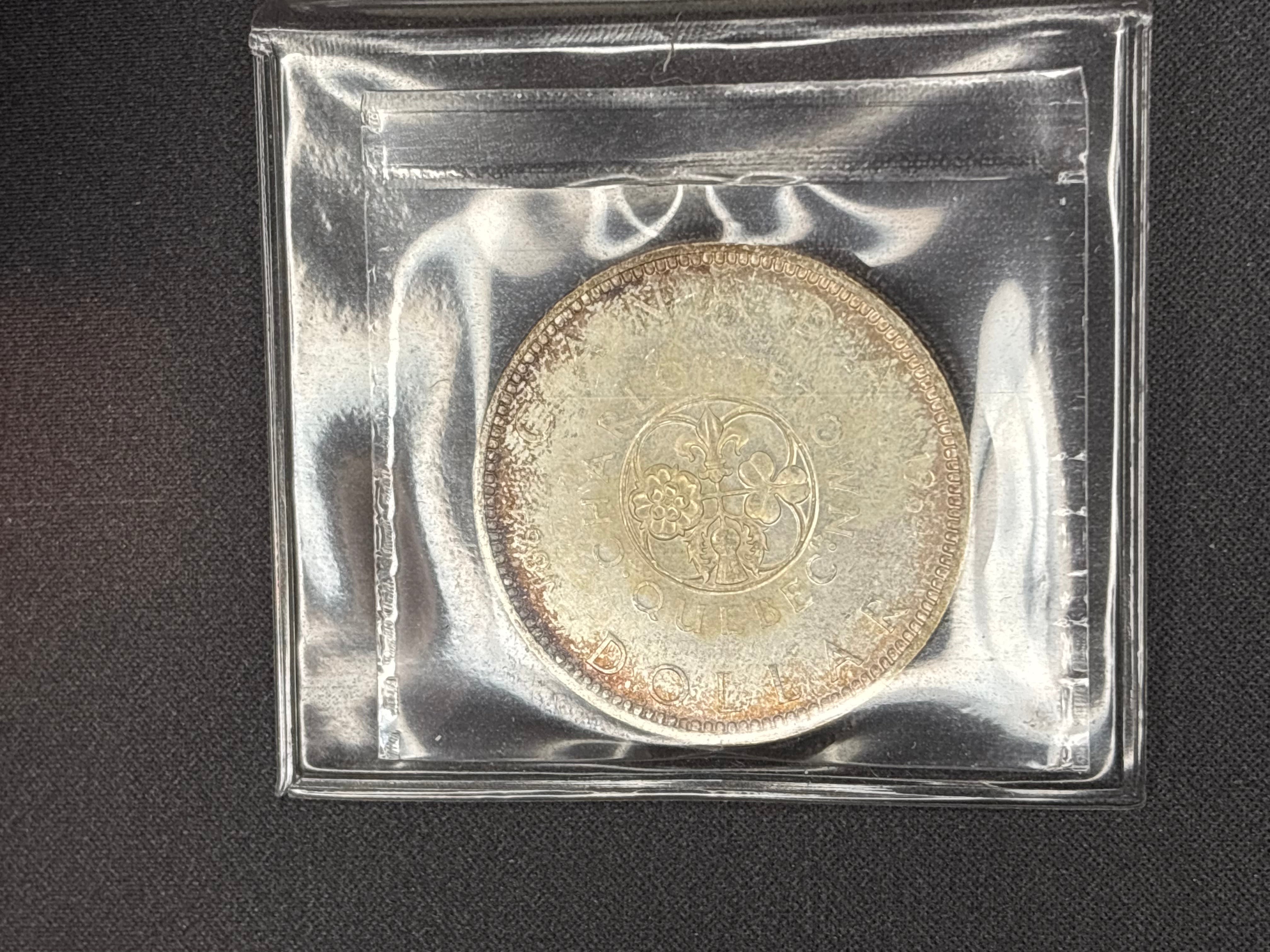 Canadian Silver Coin - Dollar - 1964 MS64 ICCS