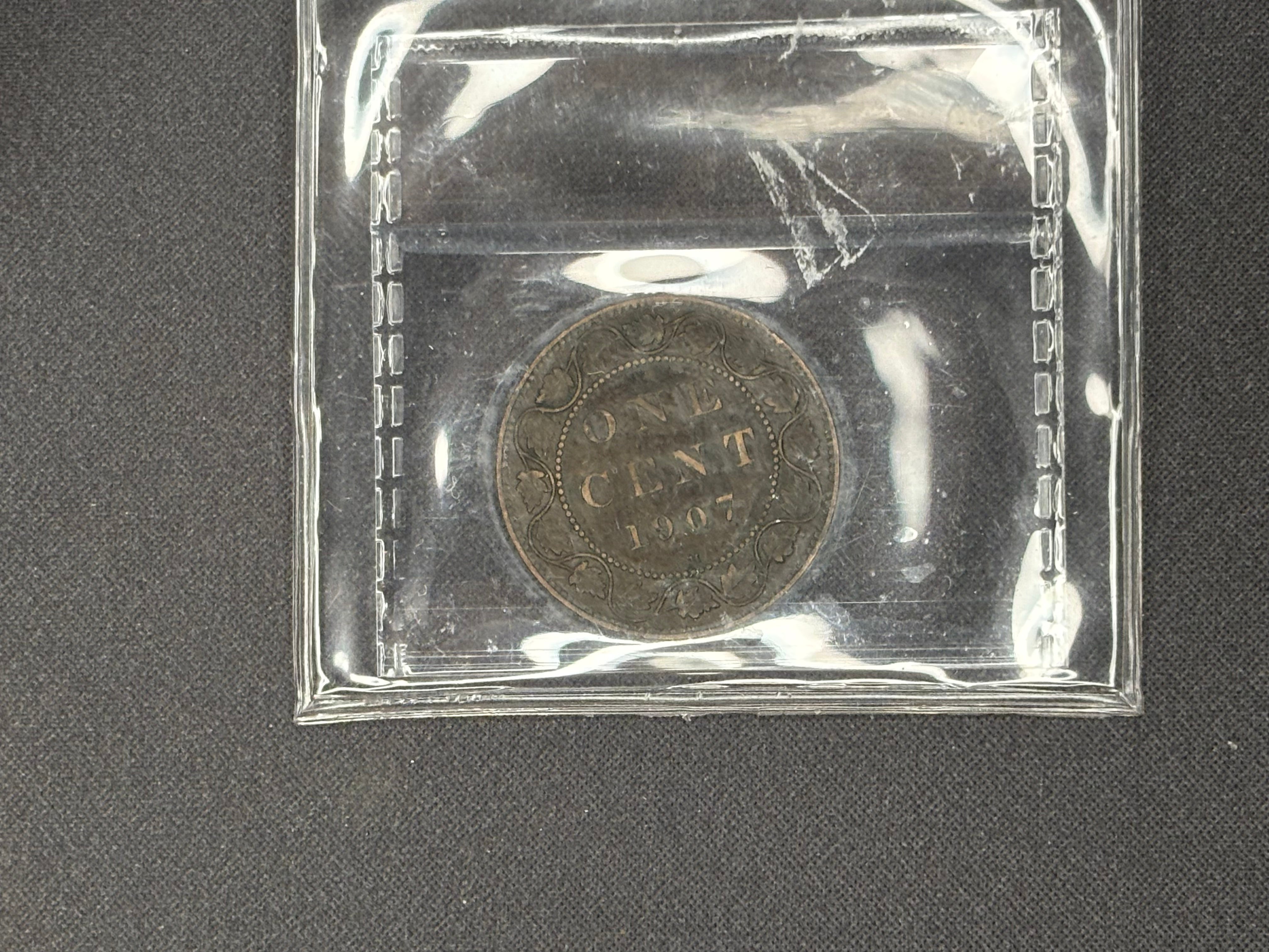 Canadian Coin - Penny - 1907H  - VF30 ICCS
