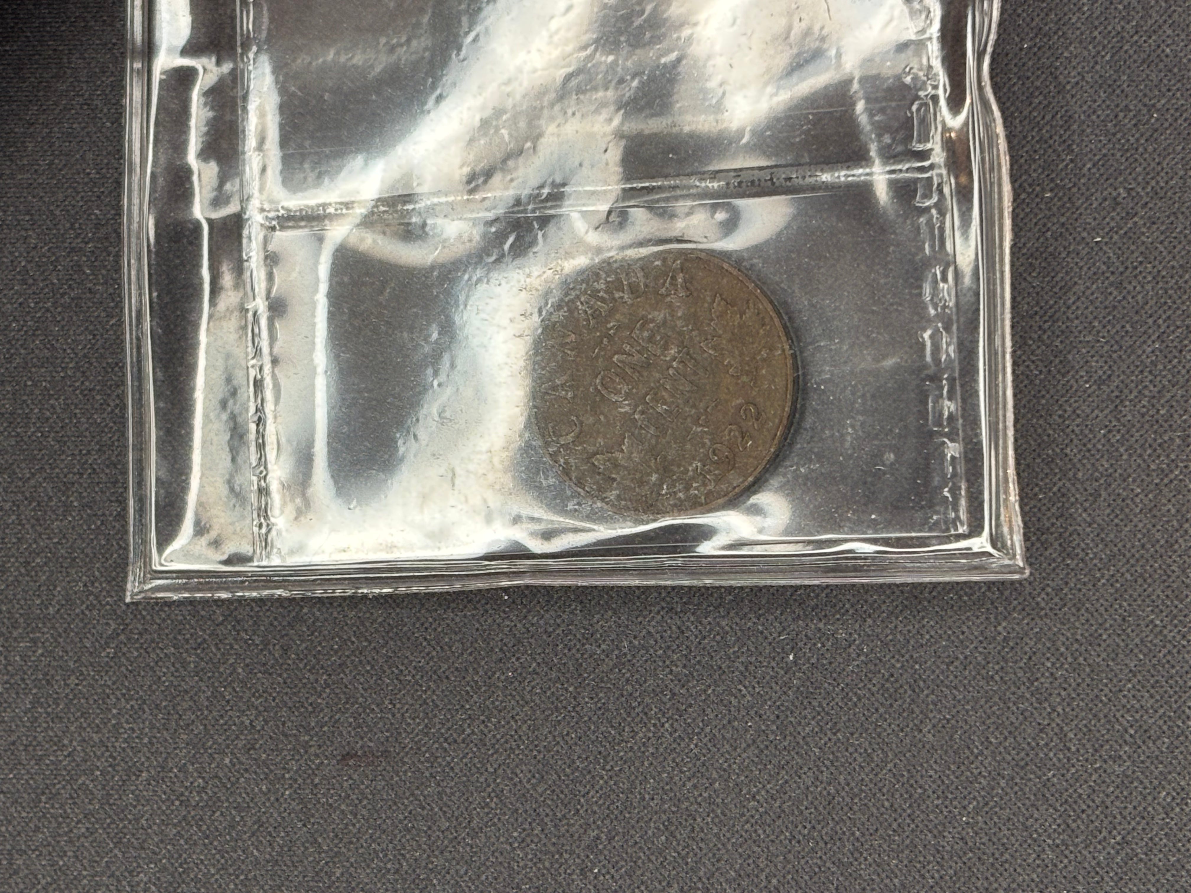 Canadian Coin - Penny - 1922 - VF20 ICCS