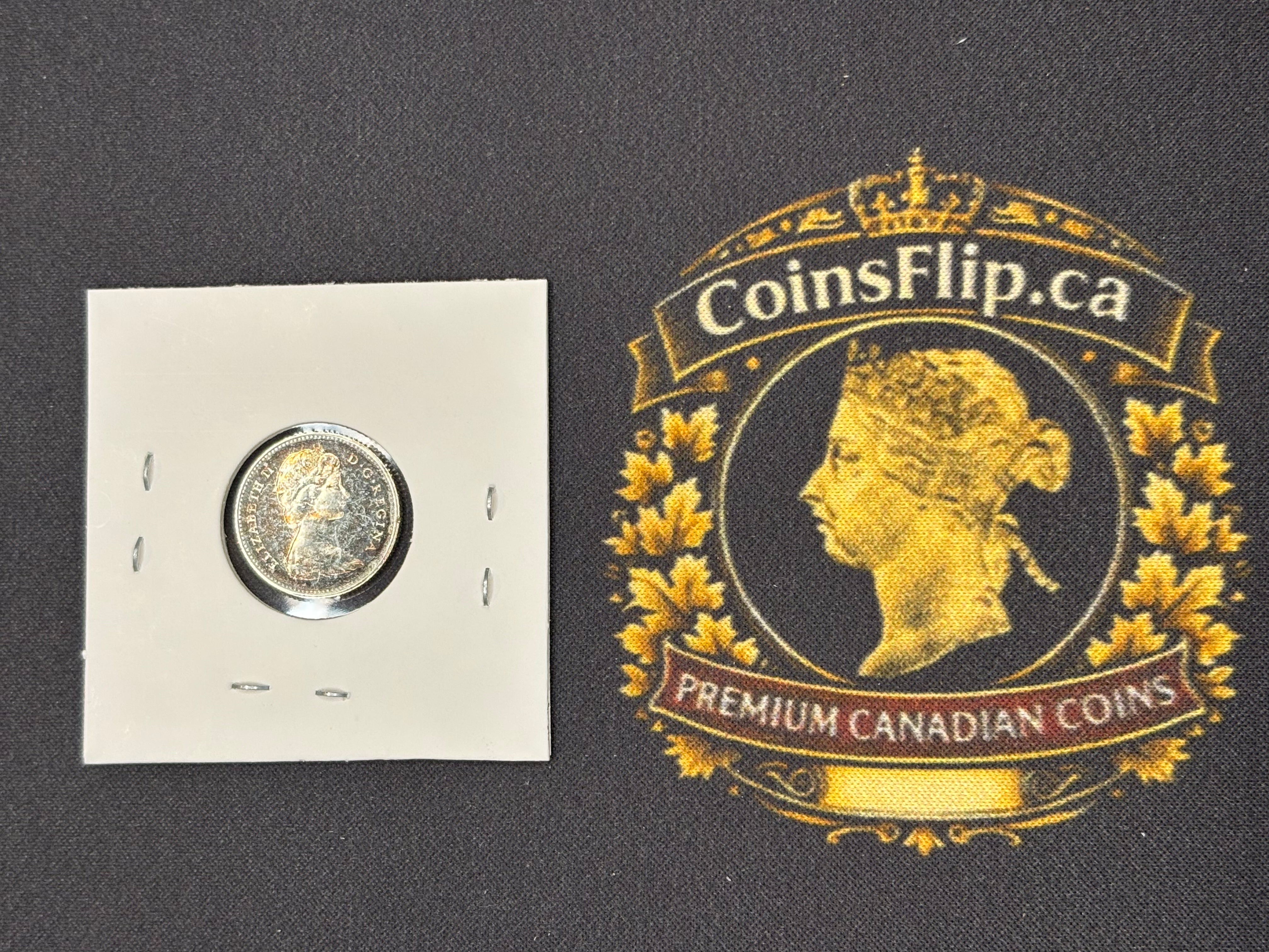 Canadian Silver Coin - 10 cents - 1967