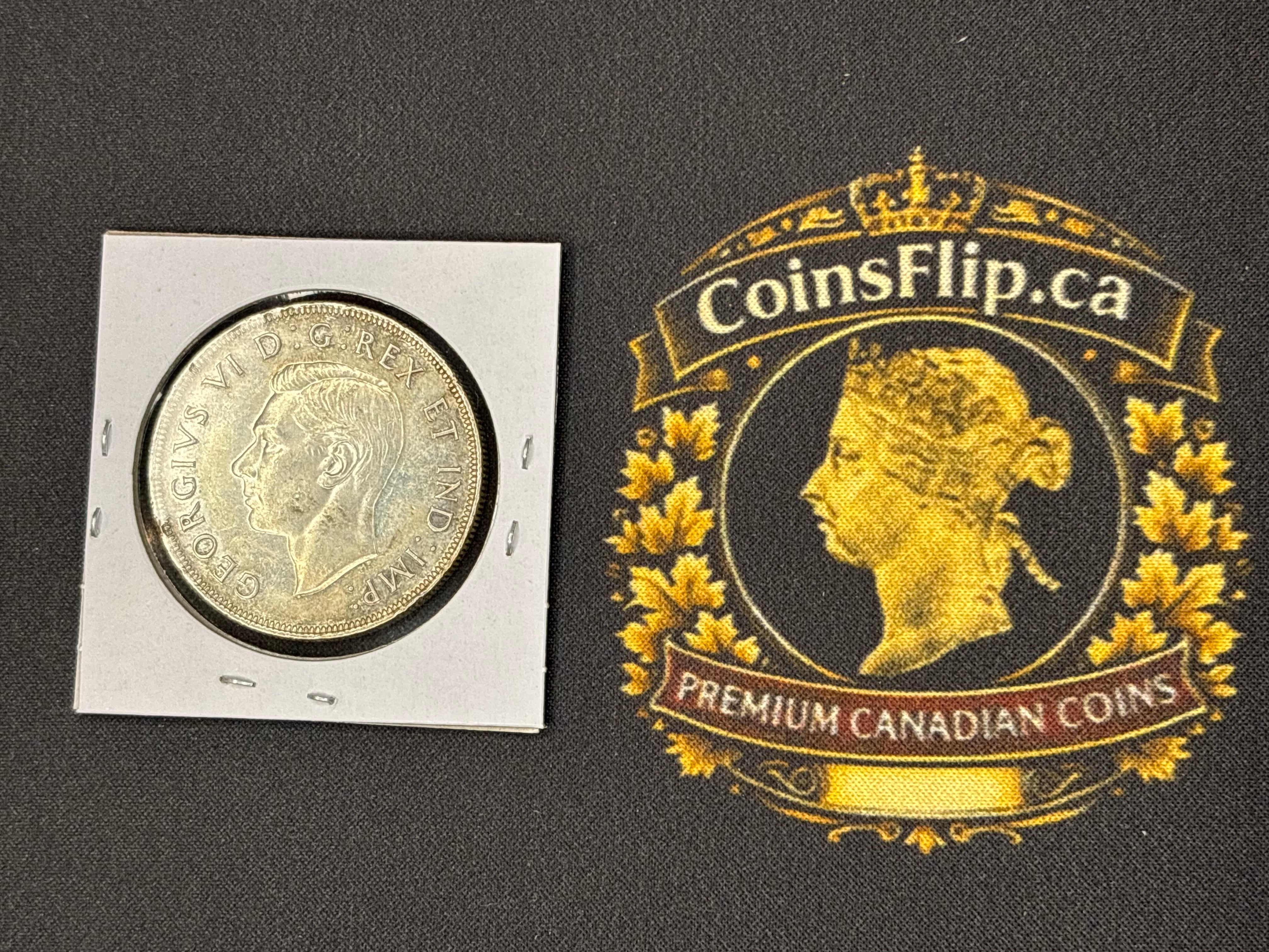 Canada Silver Coin - Dollar - 1946