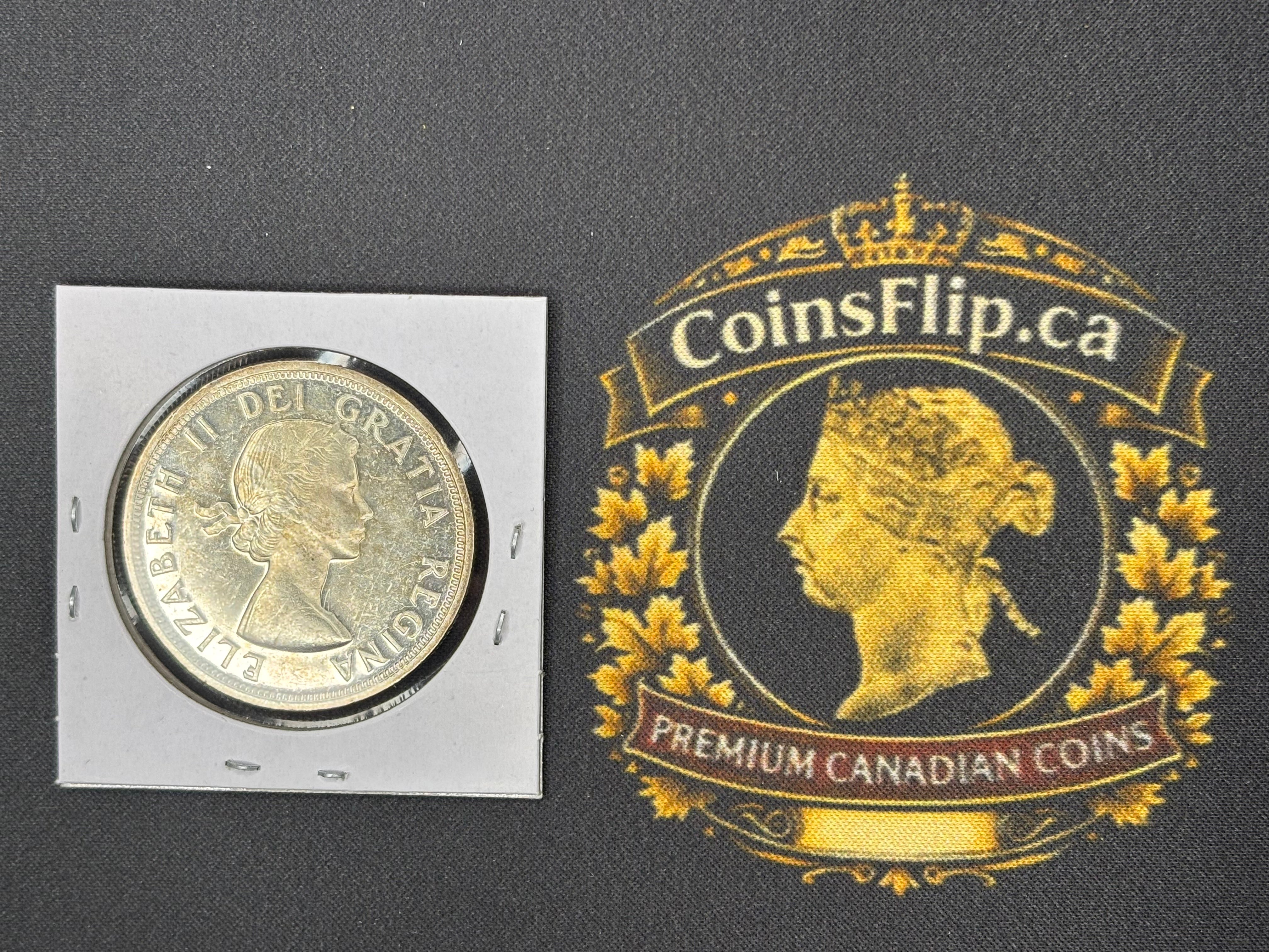 Canadian Silver Coin - Dollar - 1953 SF