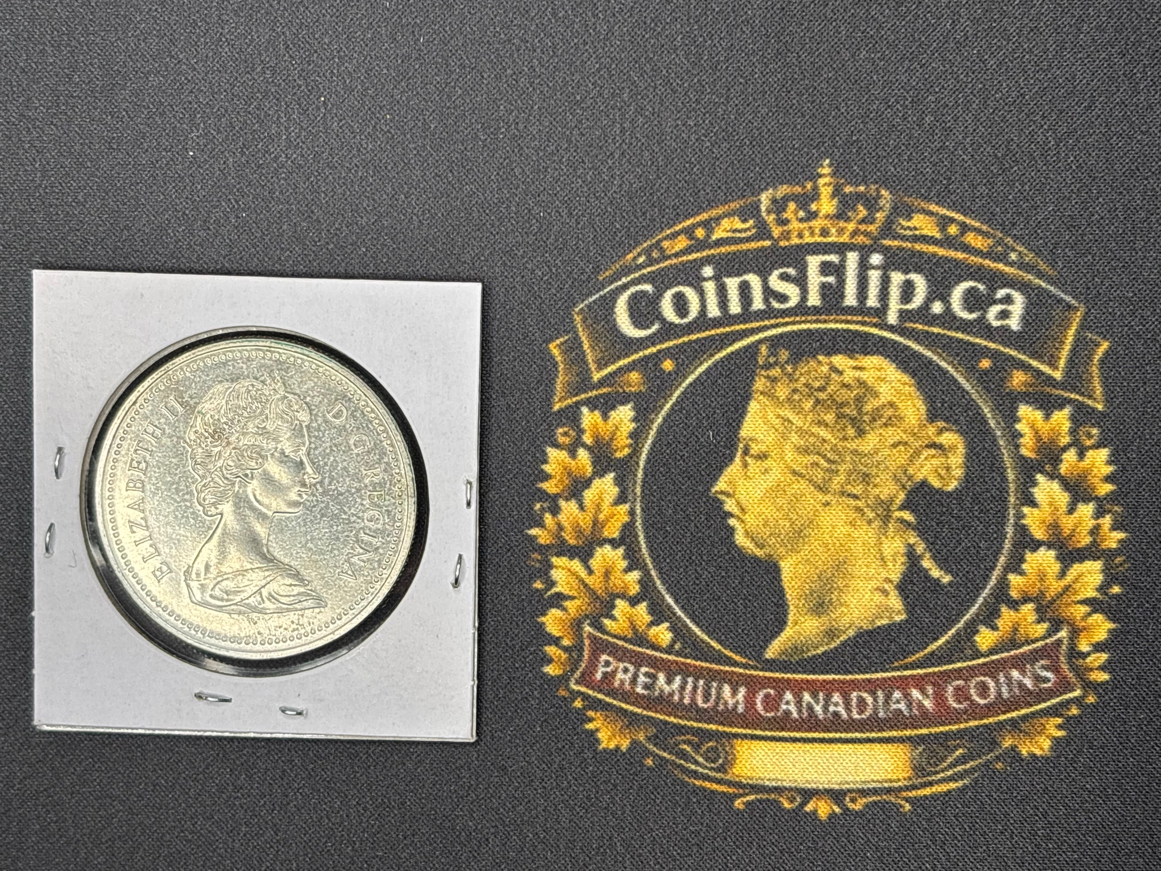 Canadian Silver Coin - Dollar 1873-1973