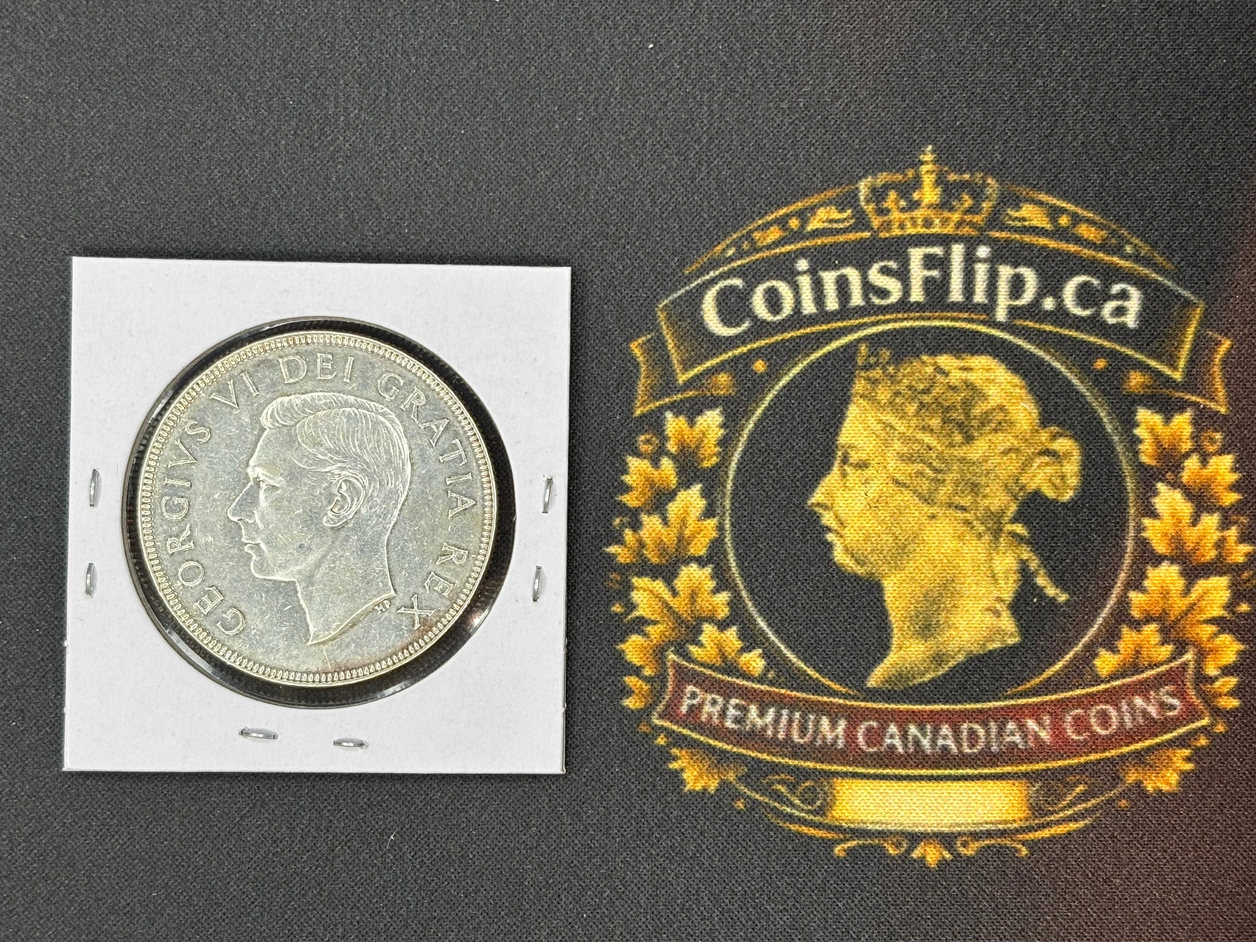 Canadian Silver Coin - Dollar - 1952 NWL