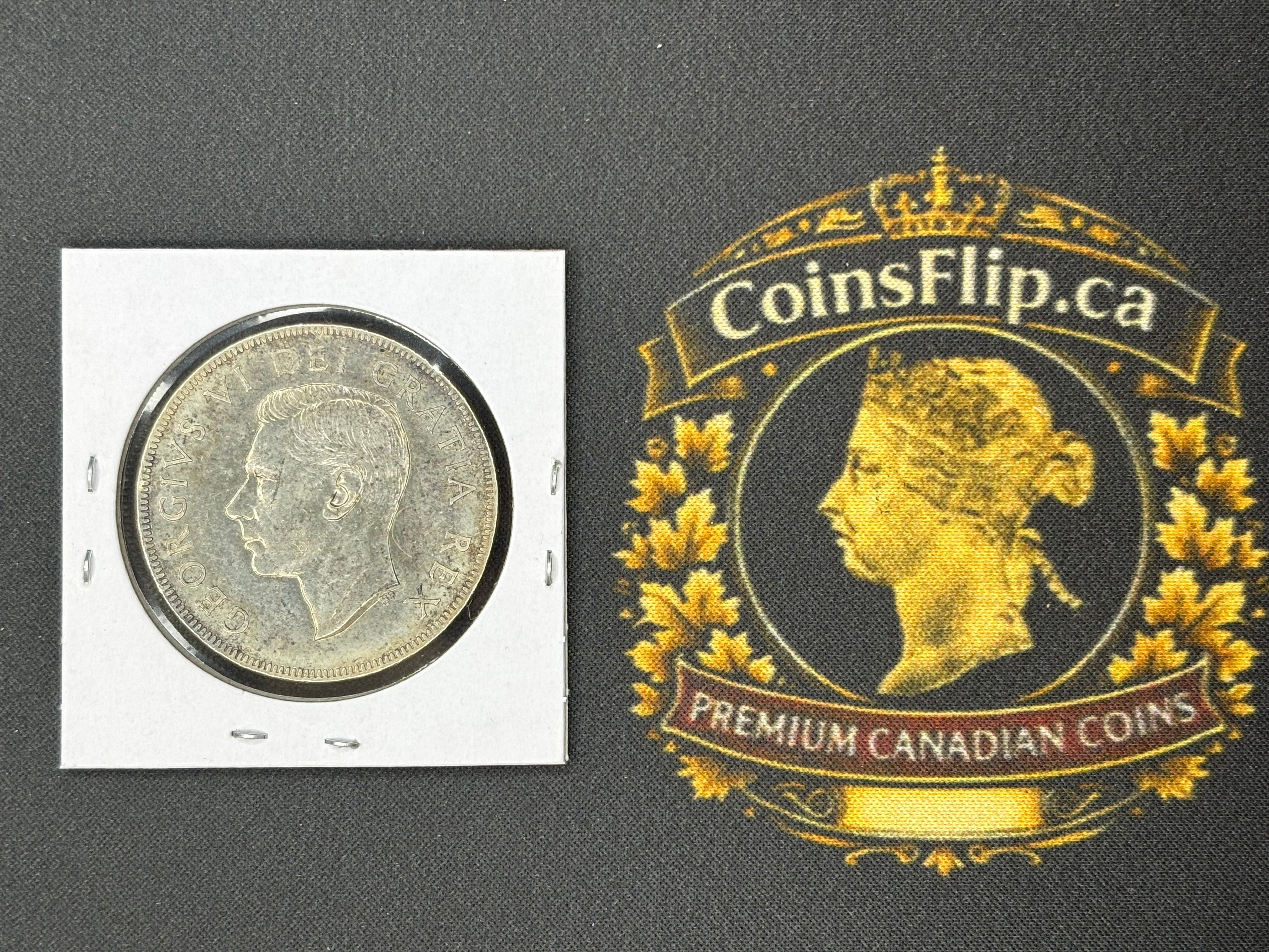 Canadian Silver Coin - Dollar - 1952 NWL