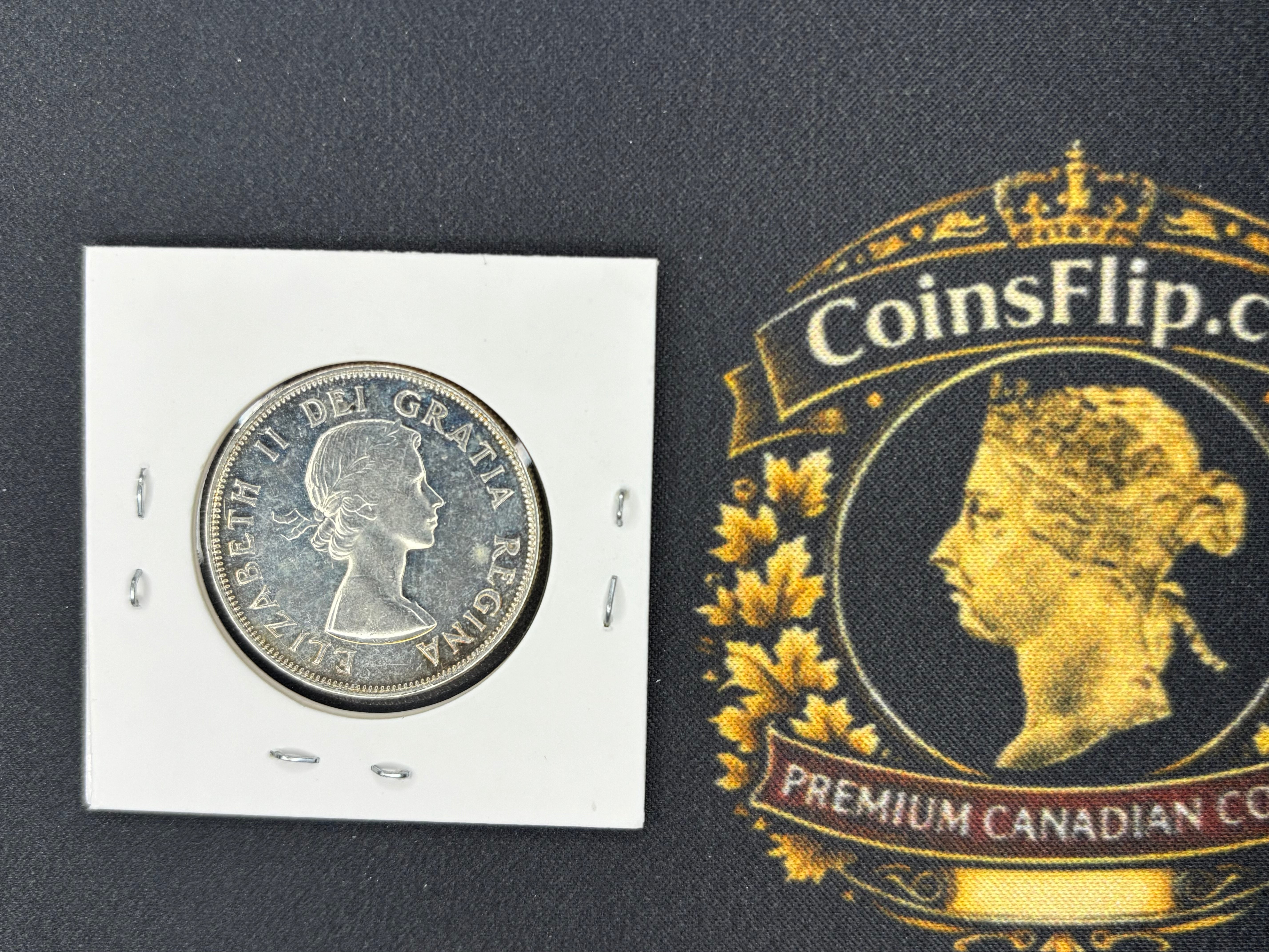 Canada Silver Coin - 50 cents - 1953 SD NSF