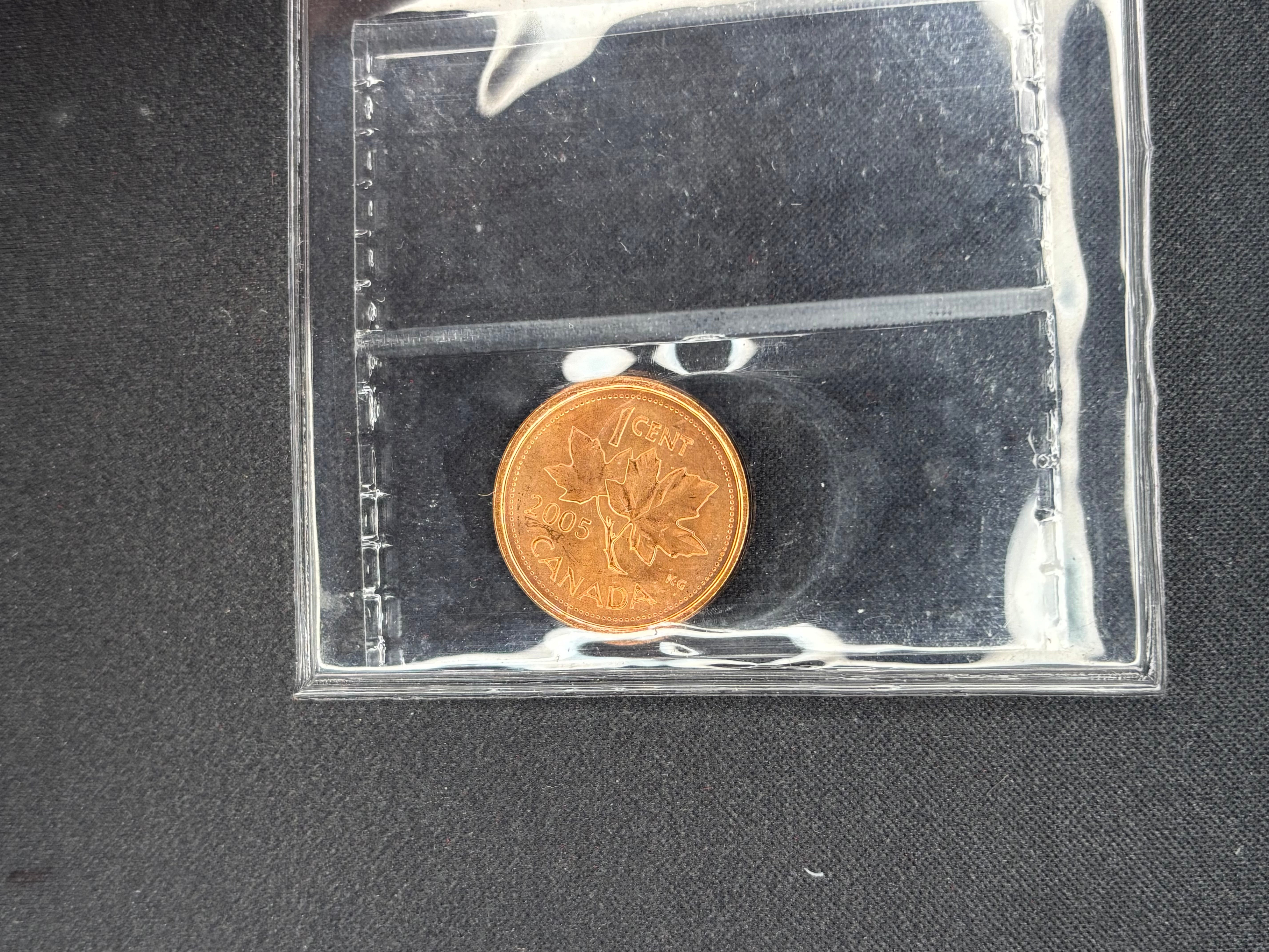 Canadian Penny - 2005P Red - MS67 ICCS