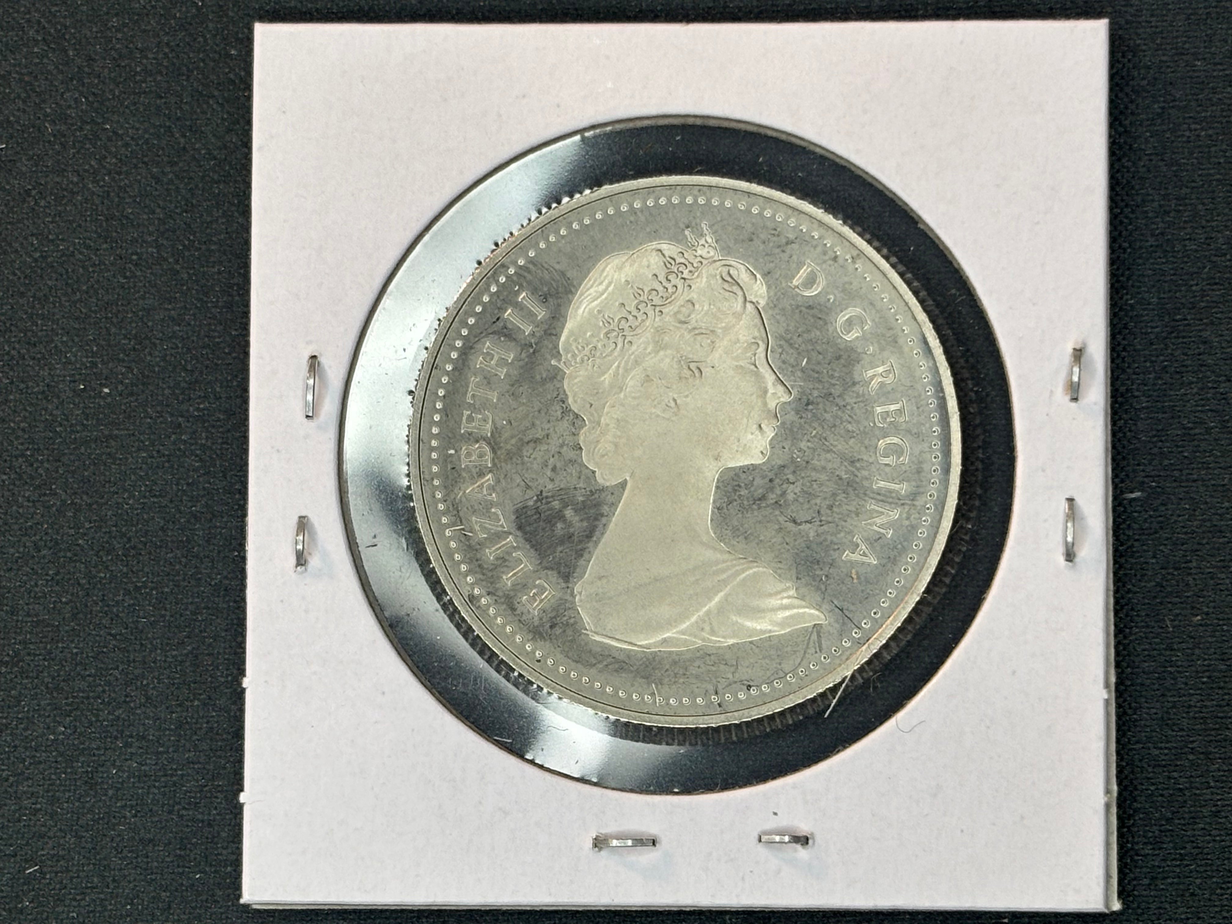 Canadian Nickel Dollar - 1983 PL