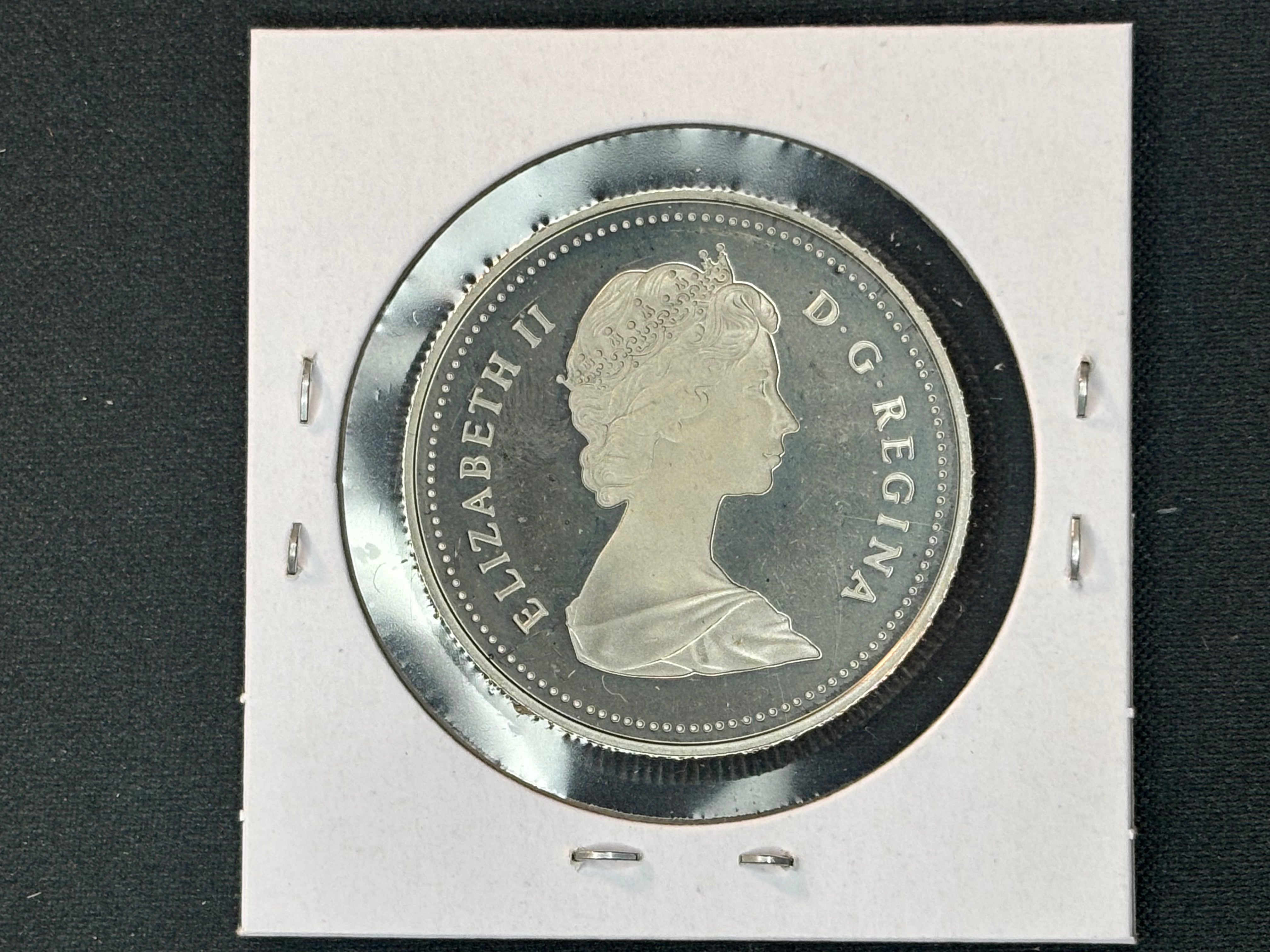 Canadian Nickel Dollar - 1986 PL