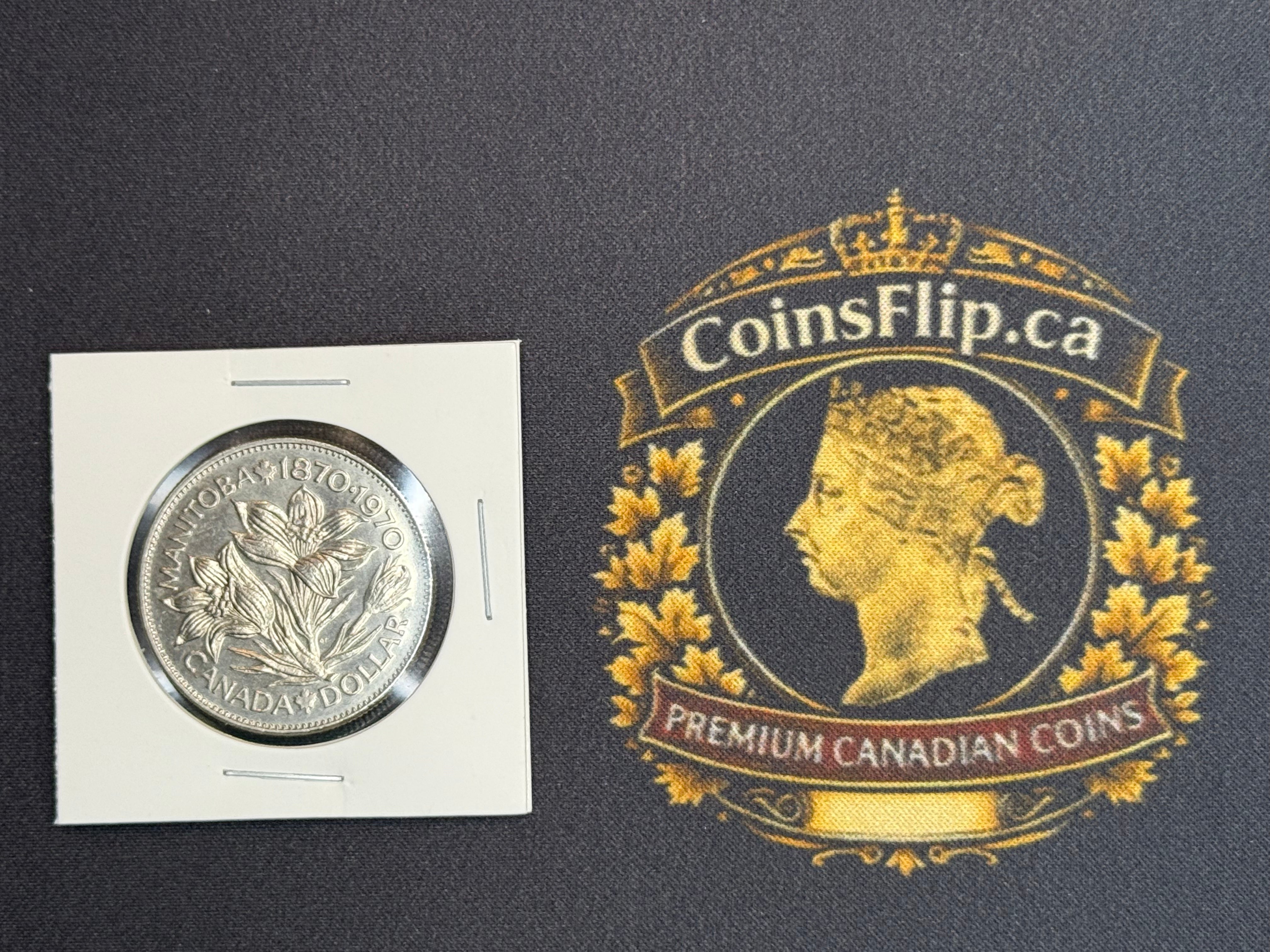 Canadian Nickel Dollar - 1970 MS63