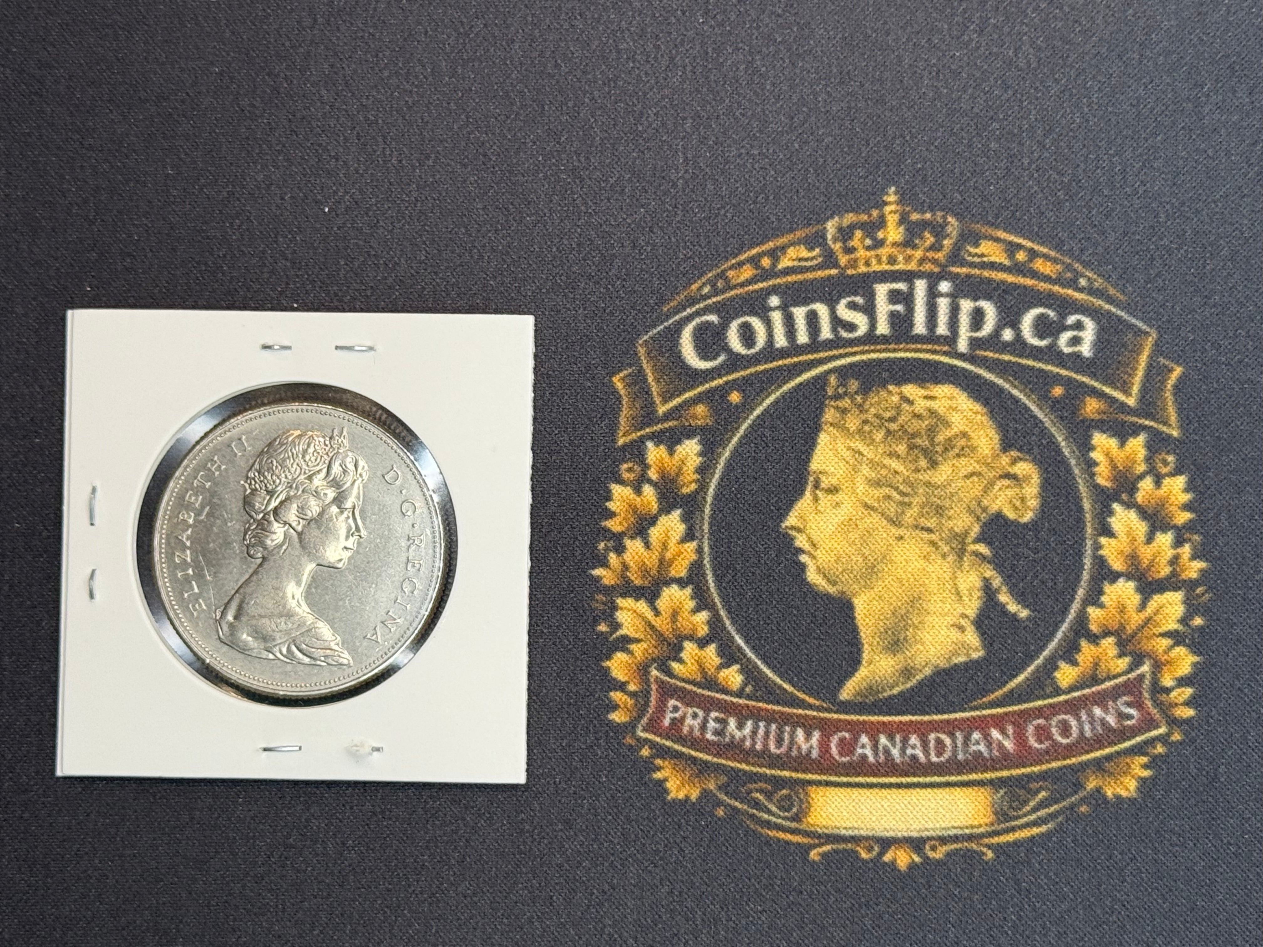 Canadian Nickel Dollar - 1971 MS62