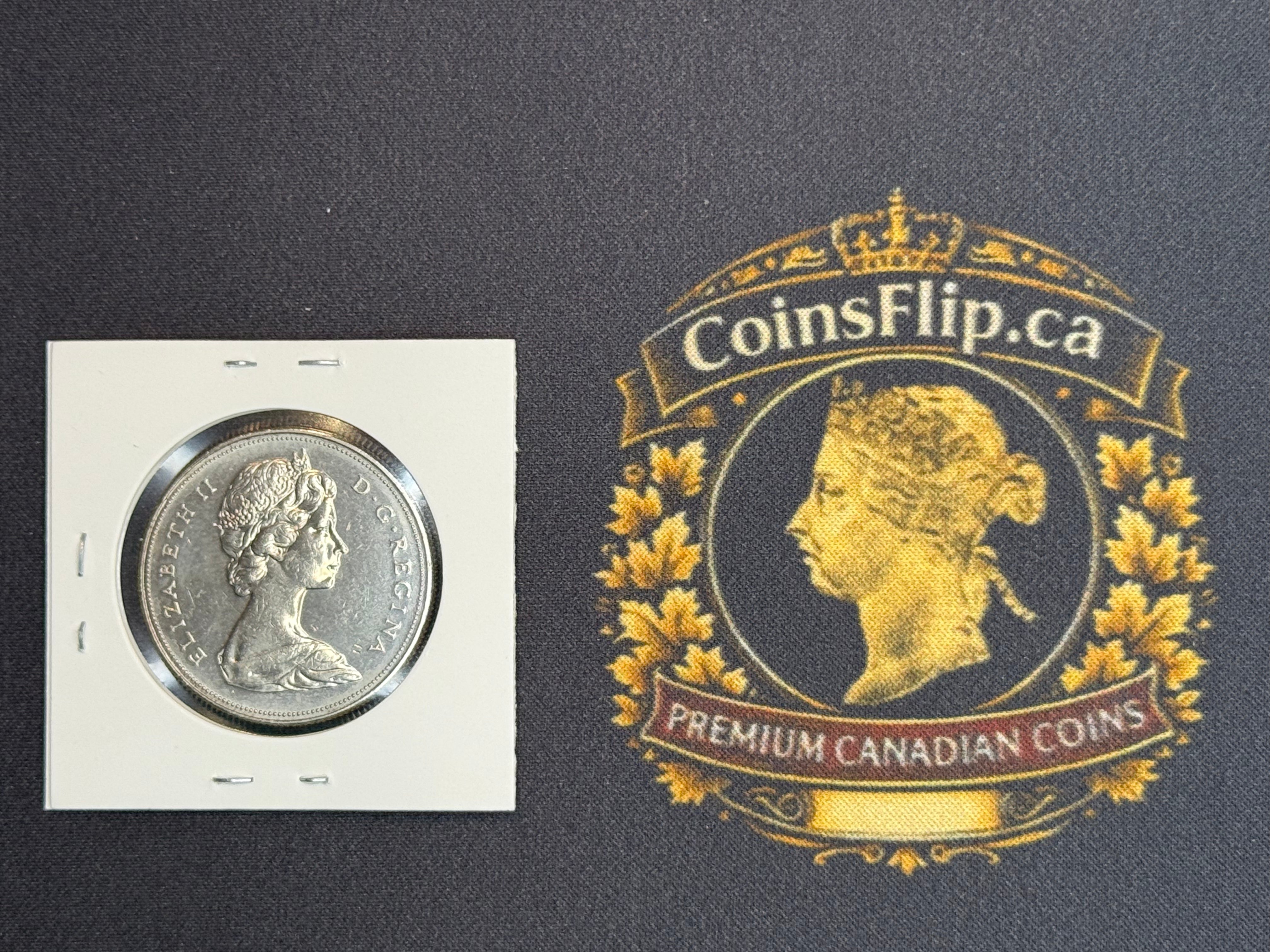 Canadian Nickel Dollar - 1972 MS63
