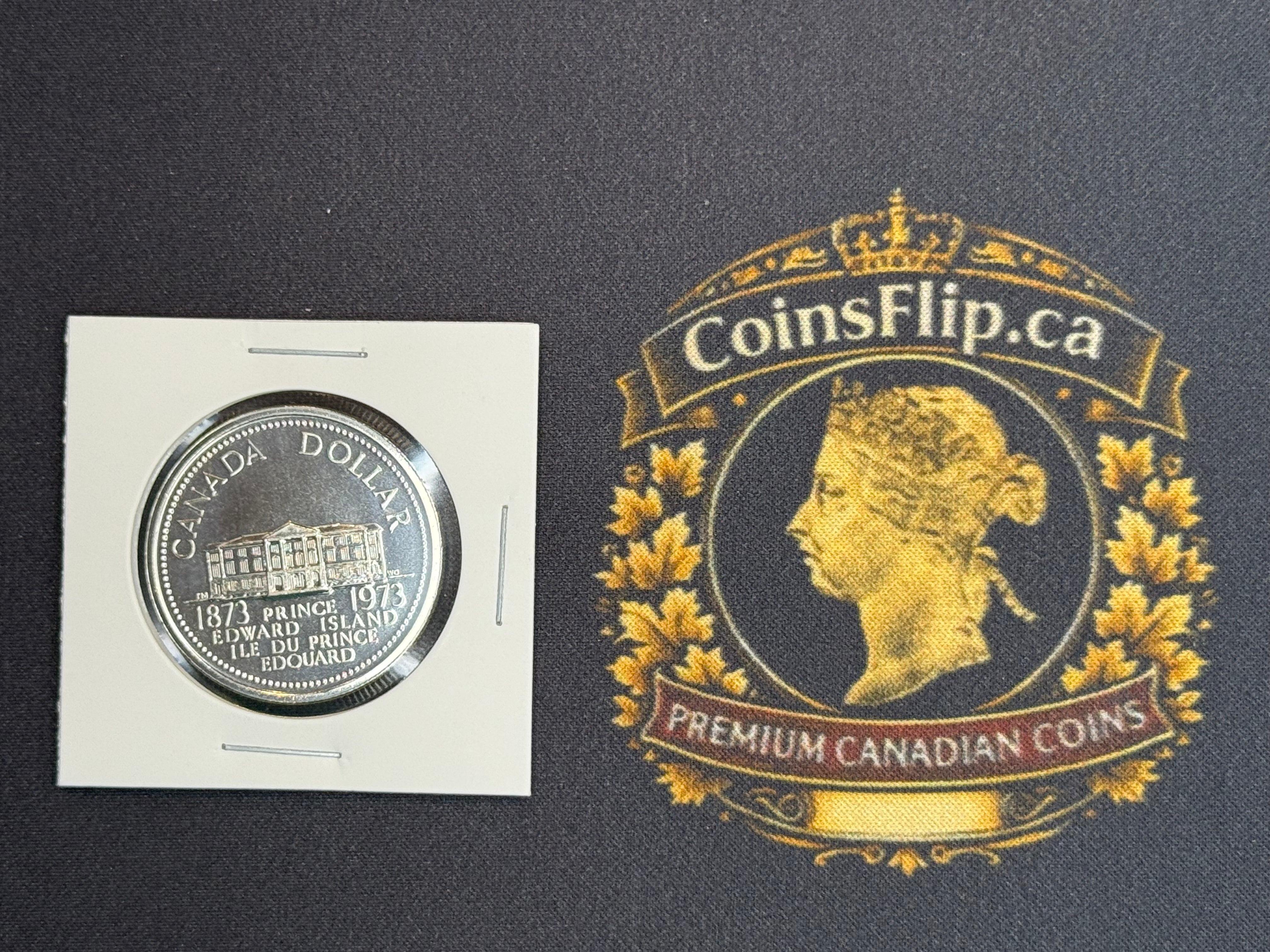 Canadian Nickel Dollar - 1973 PL