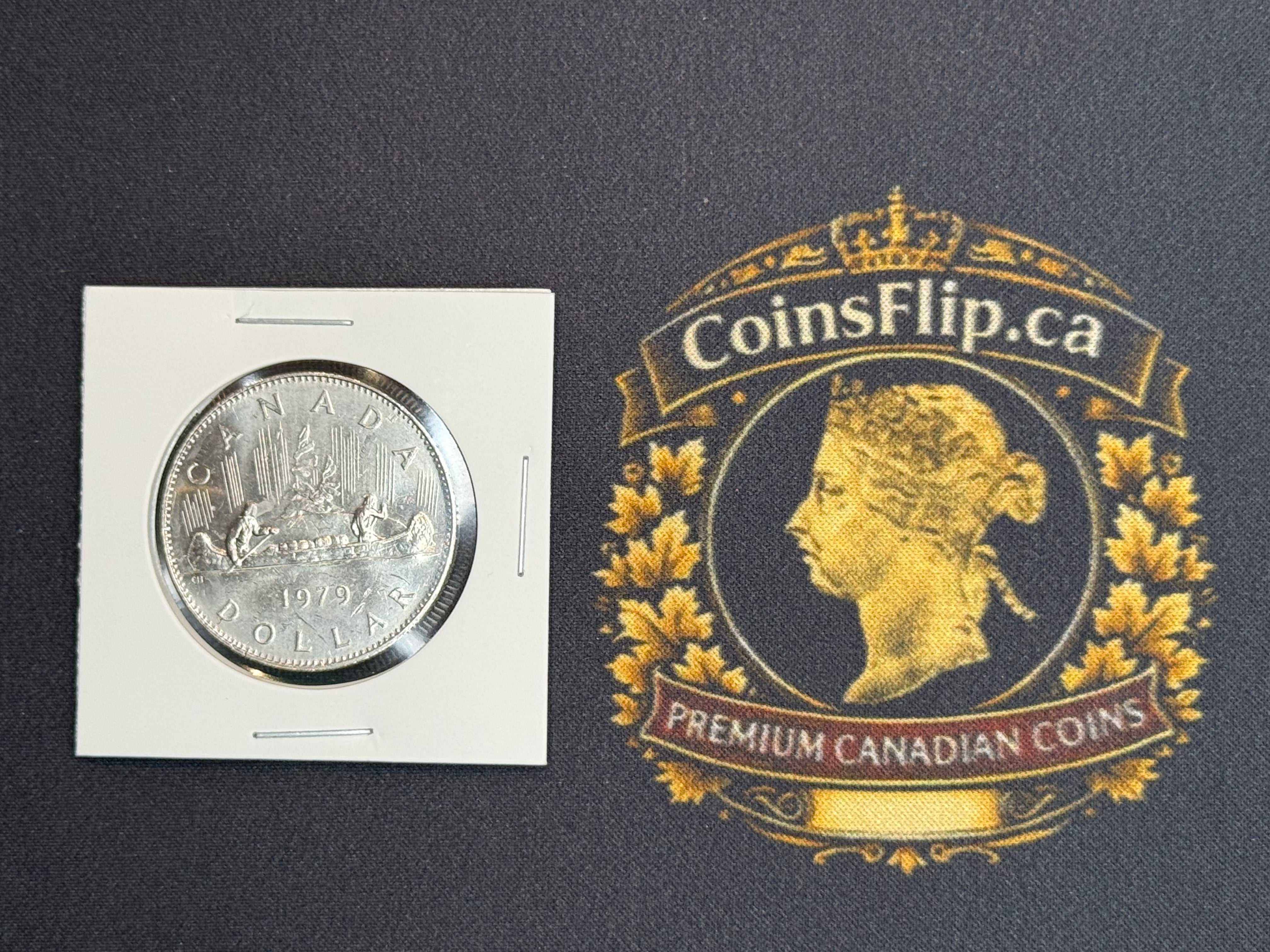 Canadian Nickel Dollar - 1979 MS62