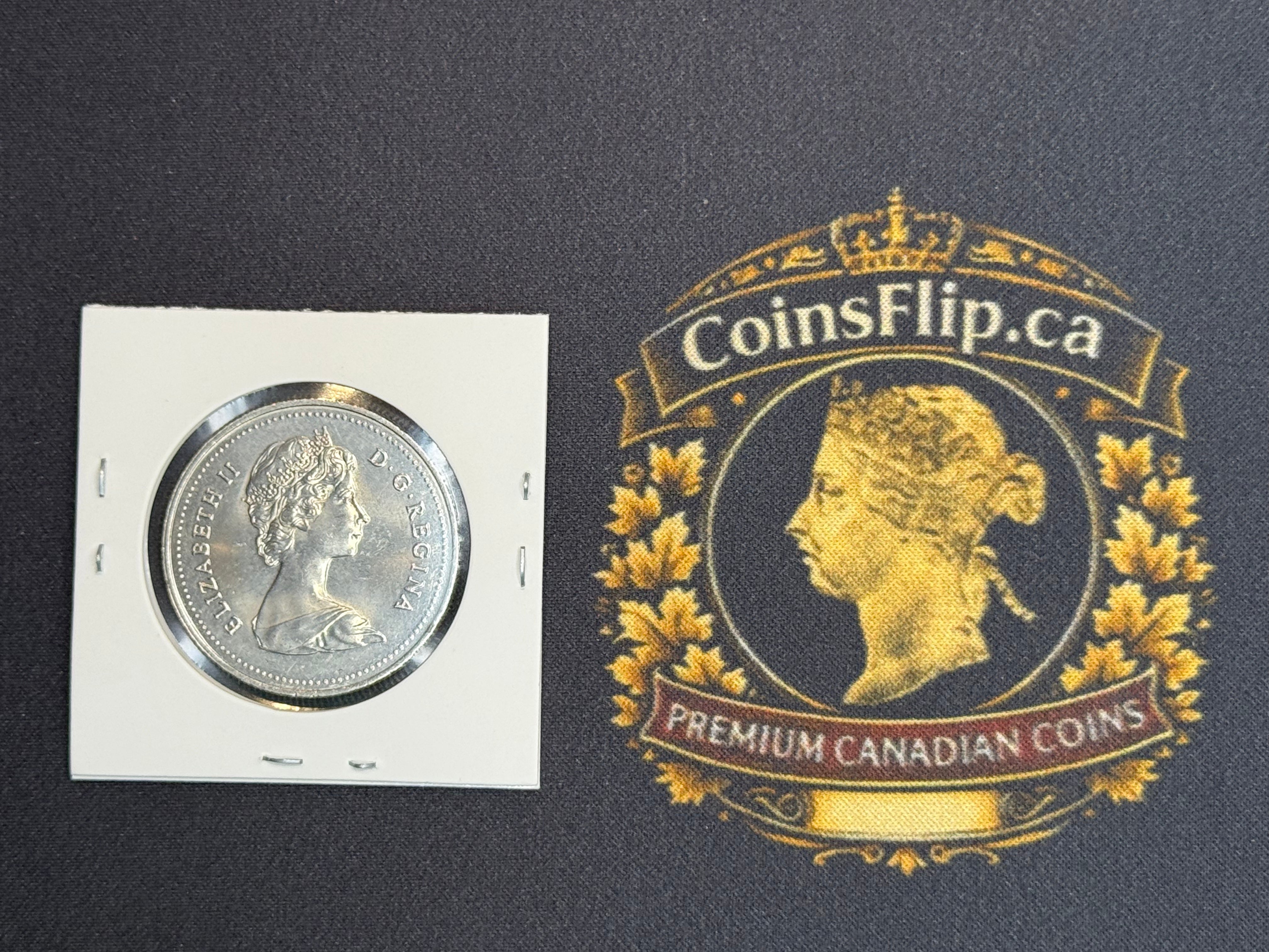 Canadian Nickel Dollar - 1980 MS64