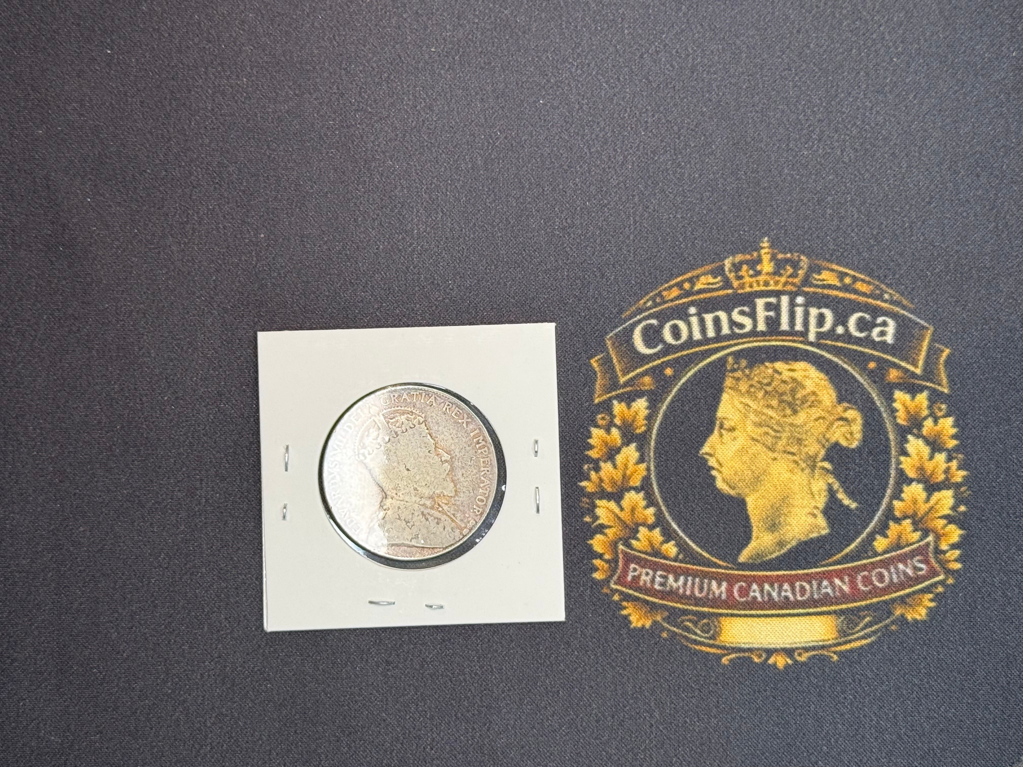 Canada Silver Coin - 50 cents - 1908 VG