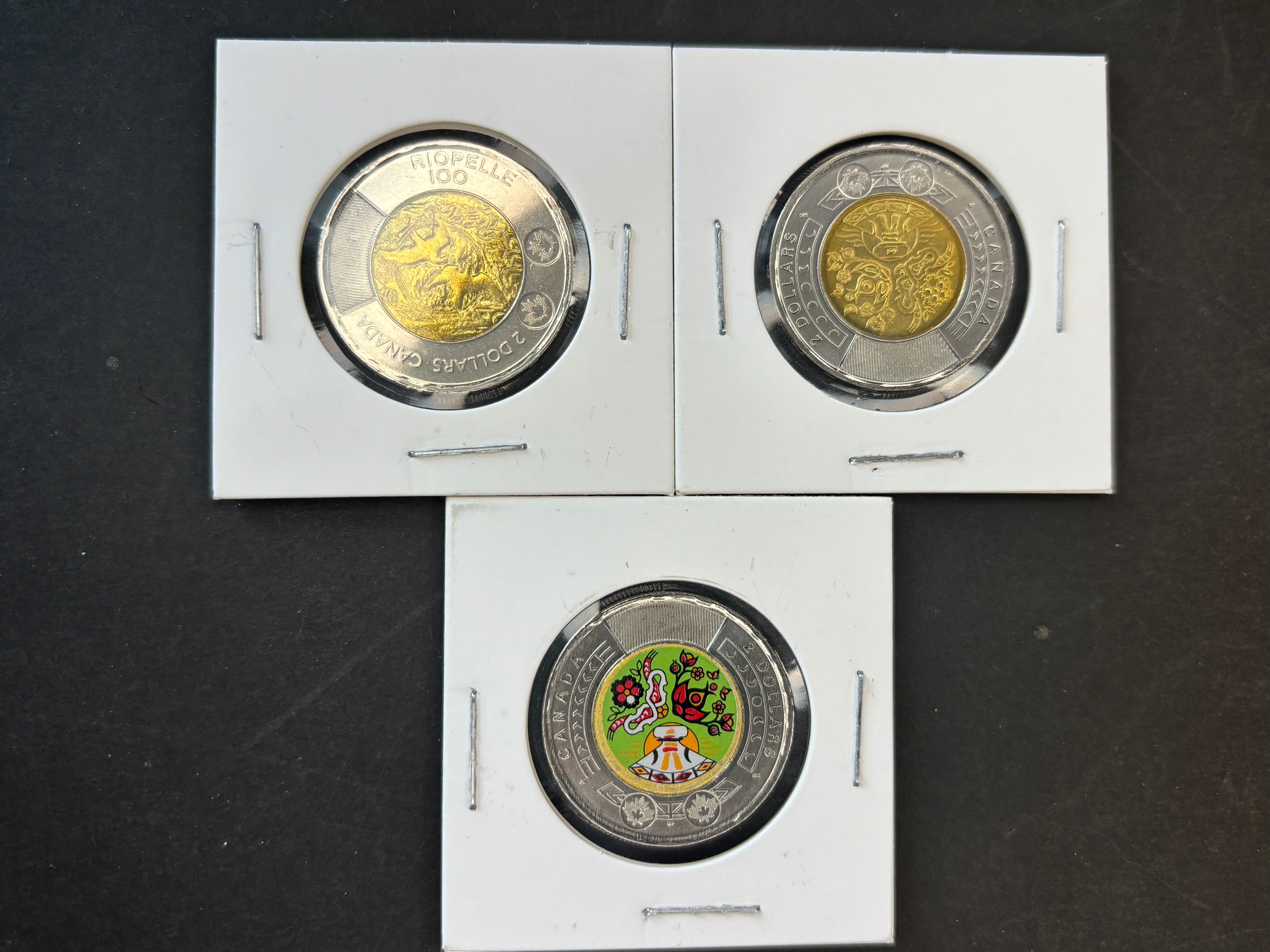 Canadian Coin - 2 Dollars - 2023 (Lot of 3)